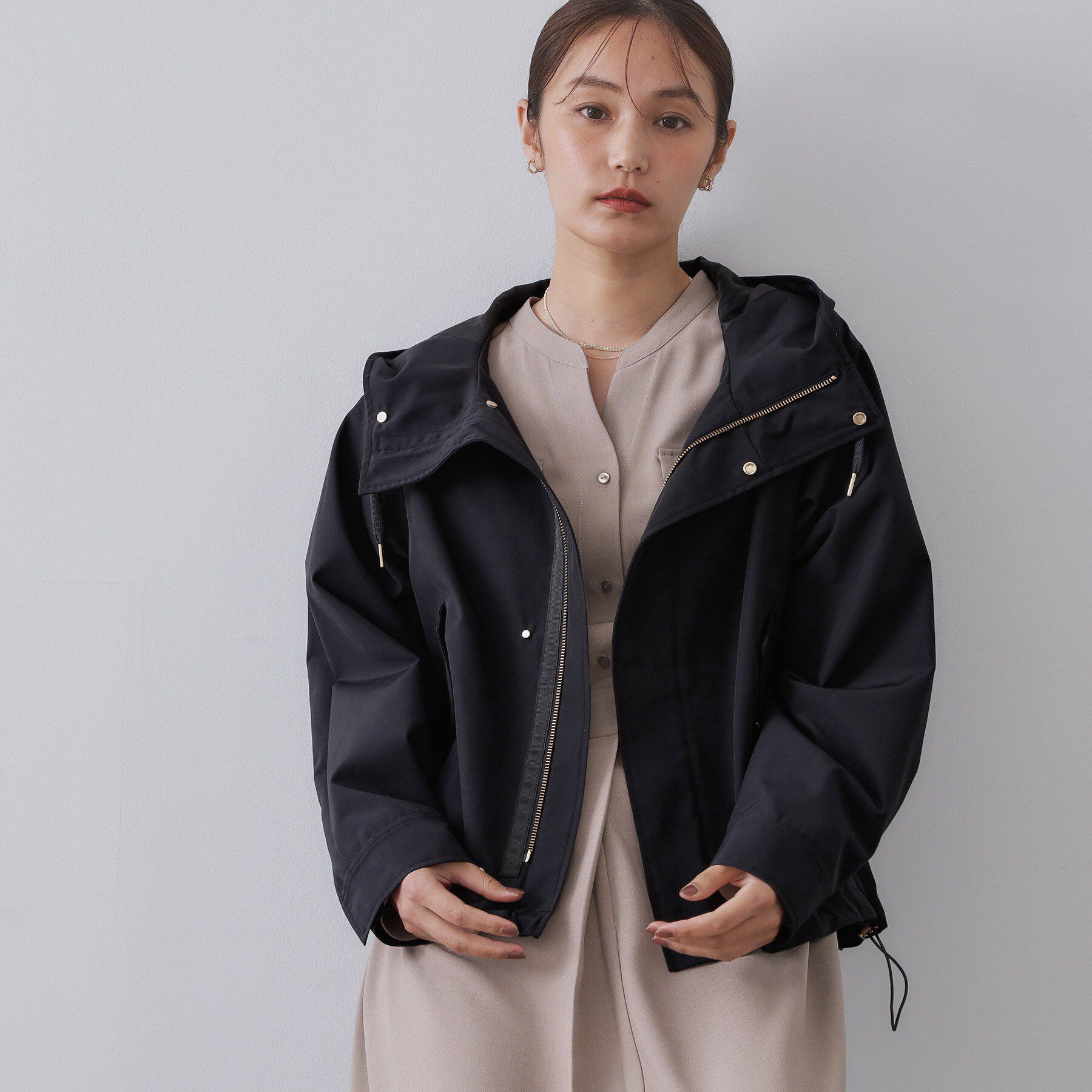 OPAQUE.CLIP「《ツインセット》マウンテンパーカー&times;キルティングベストライナー【撥水/洗濯機OK】」|ブルゾン・スタジャン|