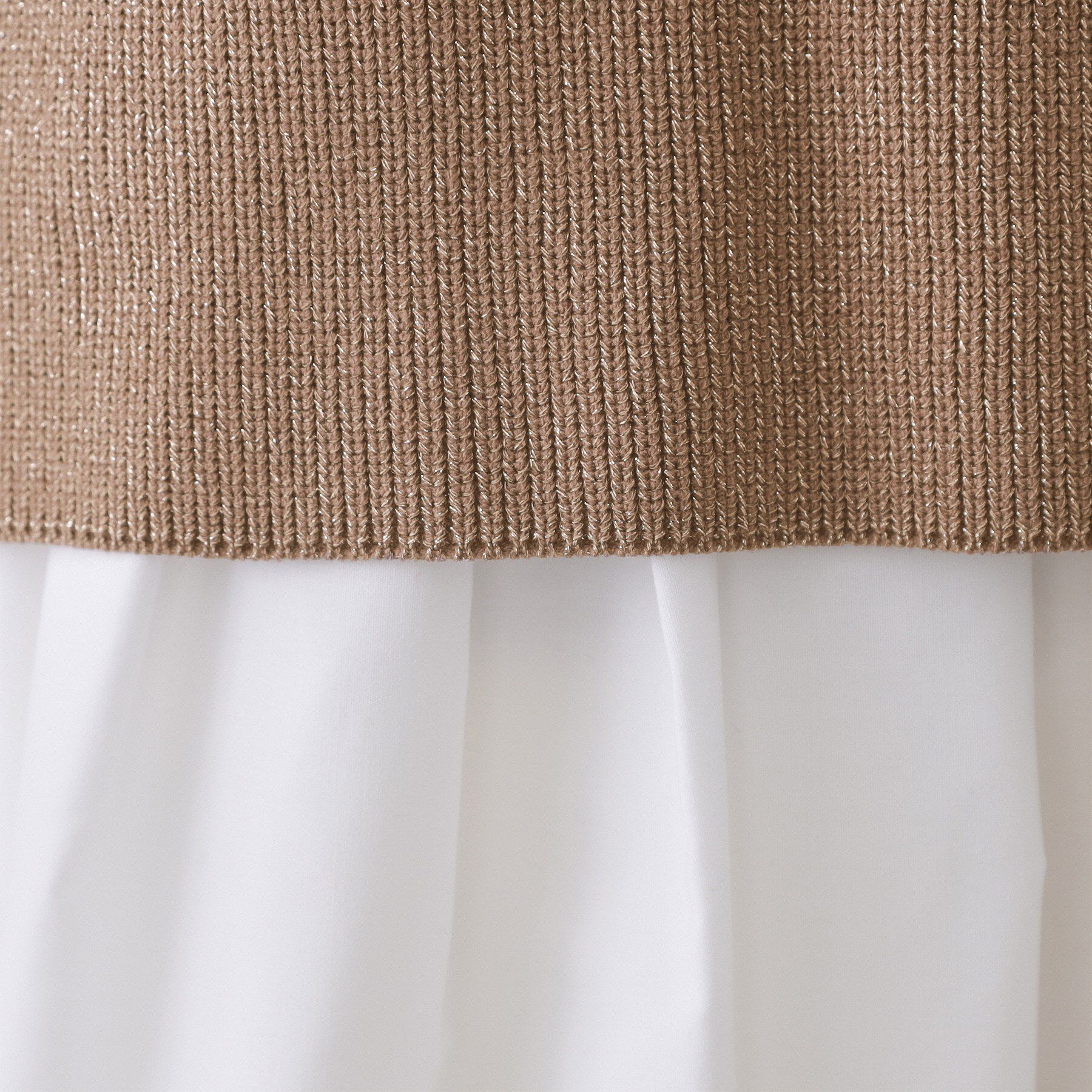 OPAQUE.CLIP「《ツインセット》ショートラメニット&times;フレアタンクトップ【洗濯機OK】」|その他|