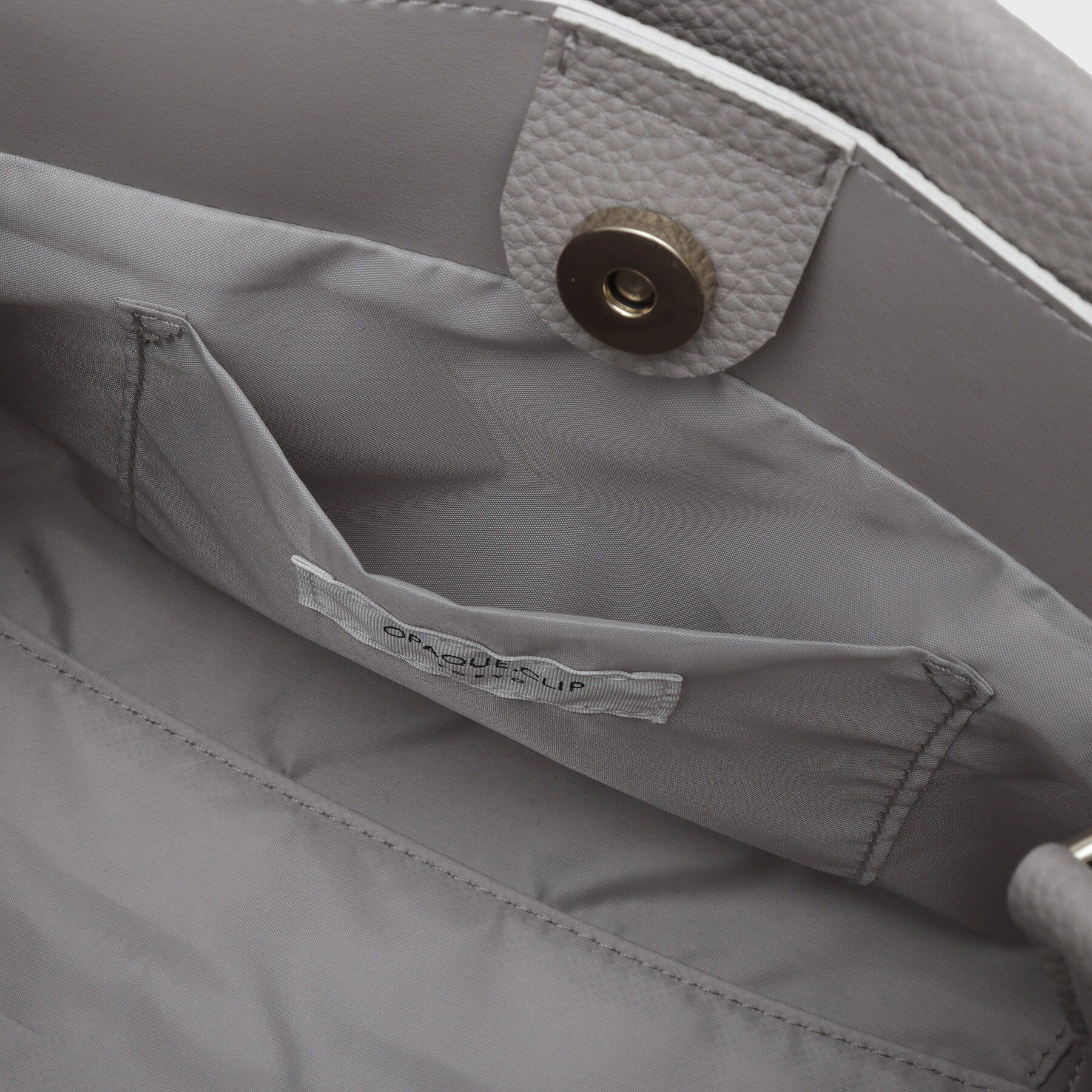 OPAQUE.CLIP「【2WAY/人間工学】シュリンクミドルトートバッグ」|トートバッグ|