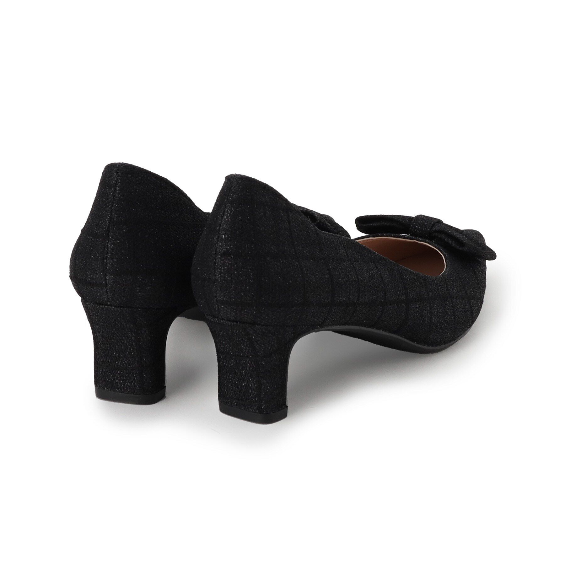 Couture broach「サイドカットリボンパンプス」|パンプス|