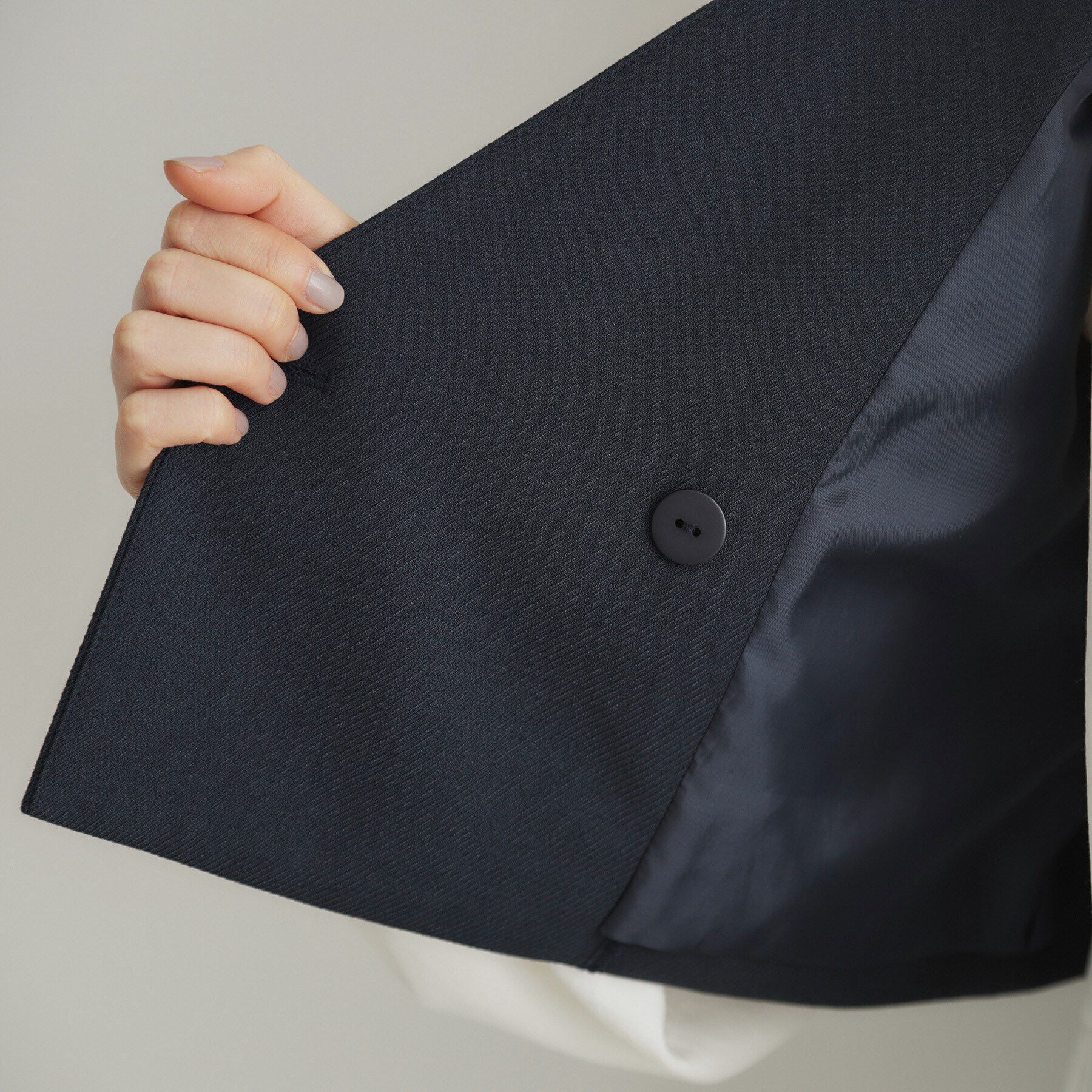 THE SHOP TK「【セットアップ可／ONOFF活躍】カルゼショートジレ／洗える」|ベスト・ジレ|