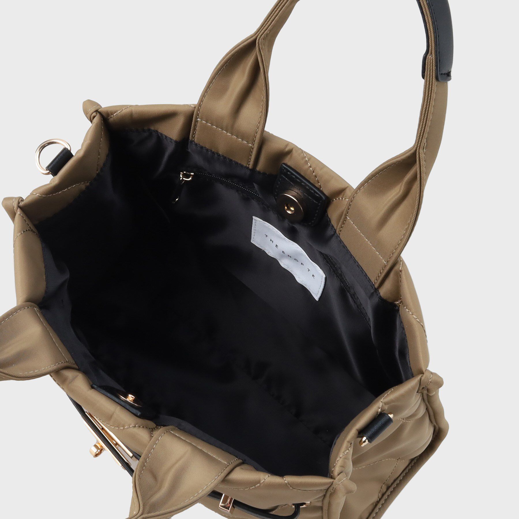 THE SHOP TK「ナイロンキルトミドルトートバッグ」|トートバッグ|