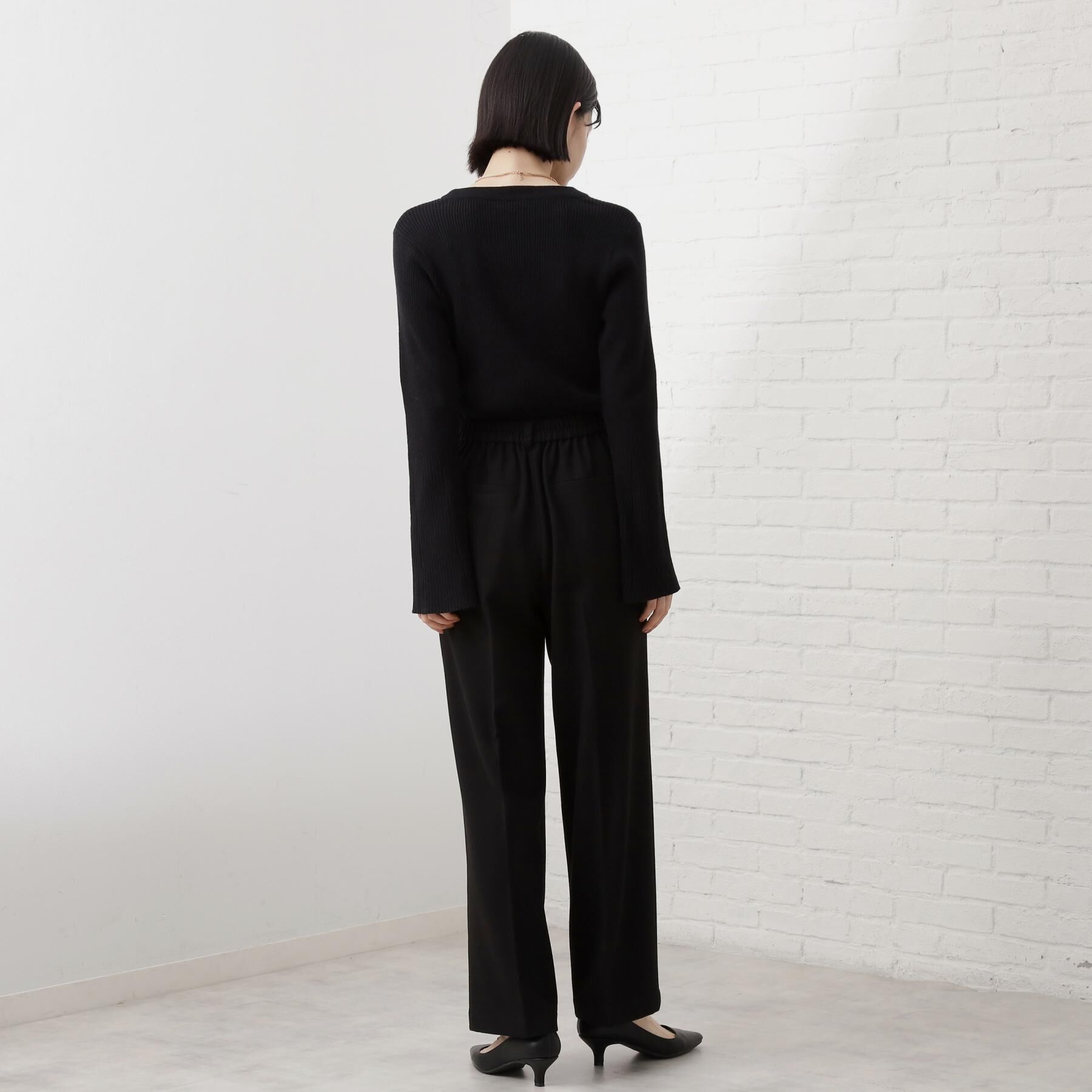 THE SHOP TK「【着丈選べる/XS～XLサイズ】あったか裏起毛ワイドパンツ」|その他|