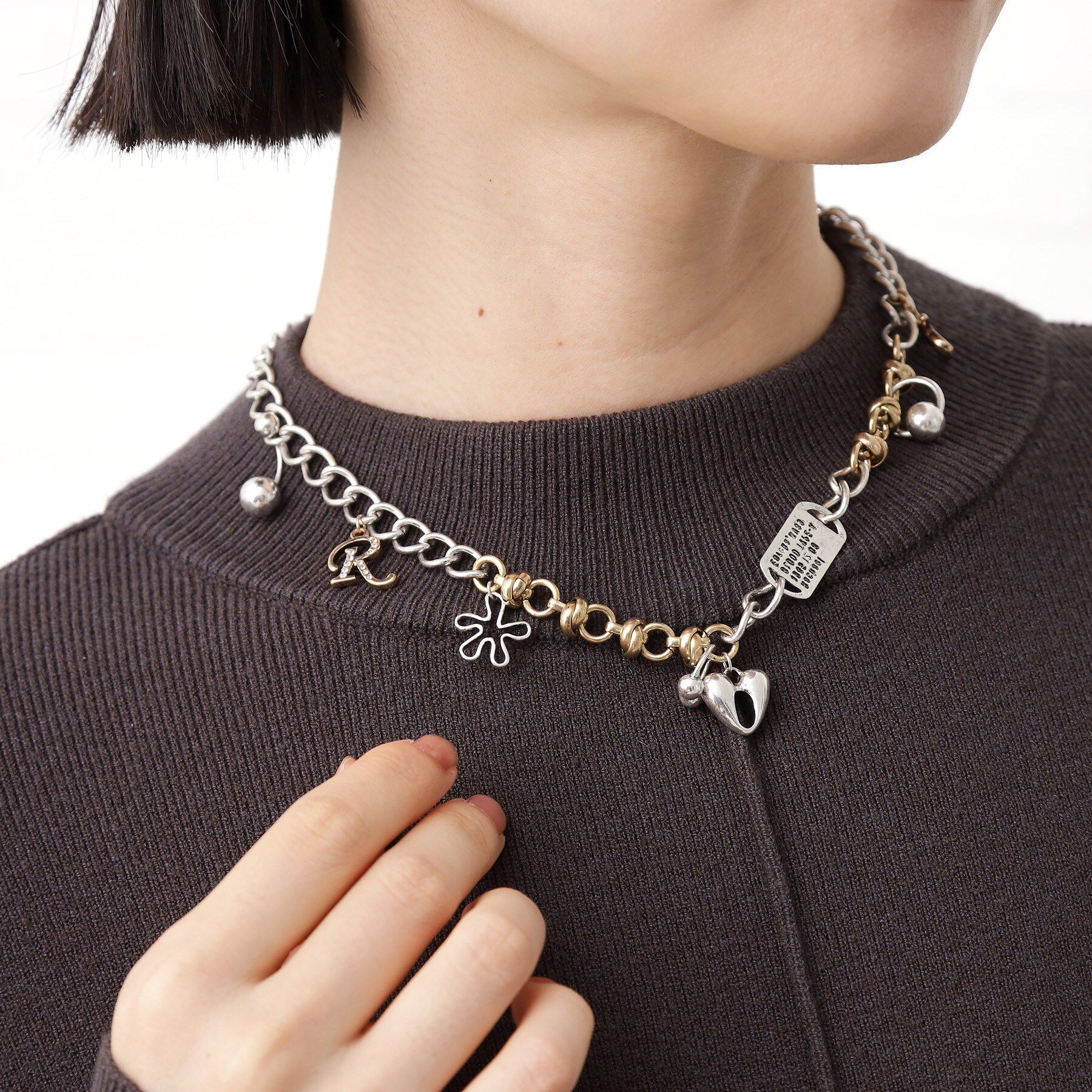 THE SHOP TK「チャームネックレス」|ネックレス|