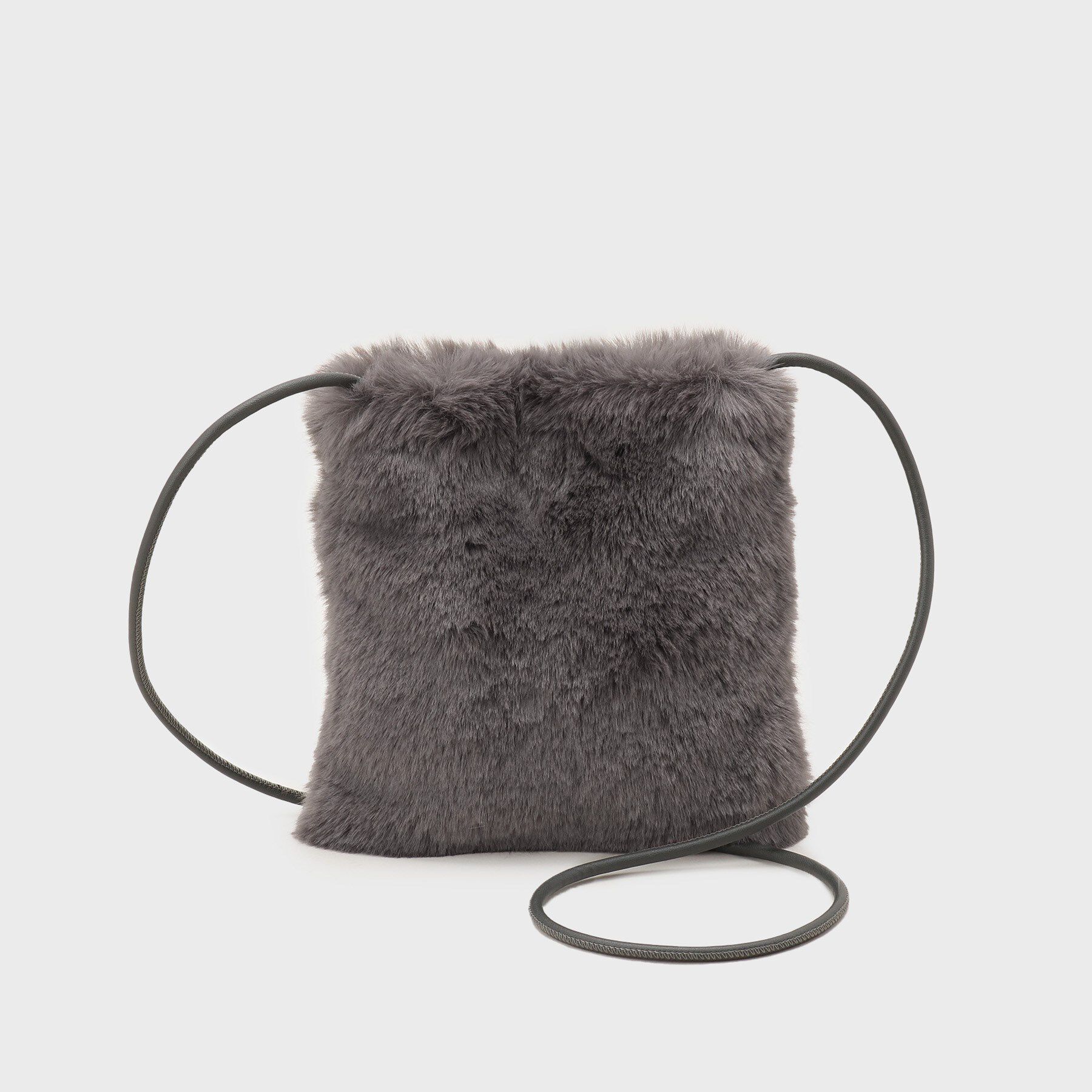 THE SHOP TK「フェイクファーショルダーミニバッグ」|ショルダー・メッセンジャー|