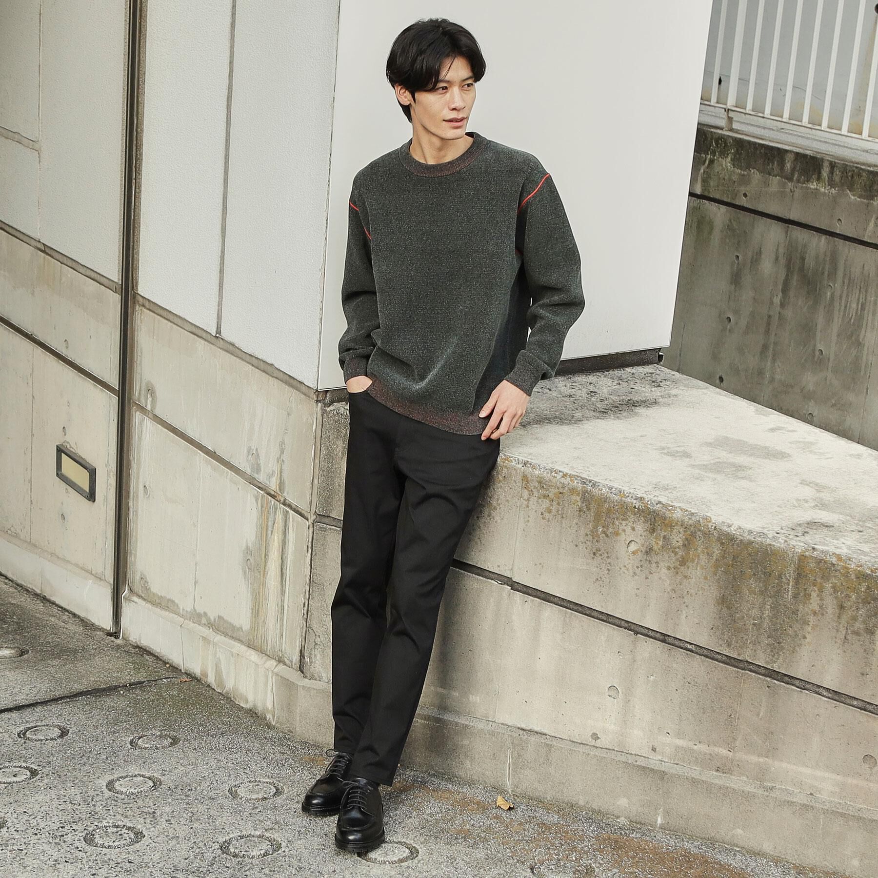 THE SHOP TK「【大人の上品カジュアルを叶える】ハグするニット 洗濯機OK／6色展開」|ニット・セーター|