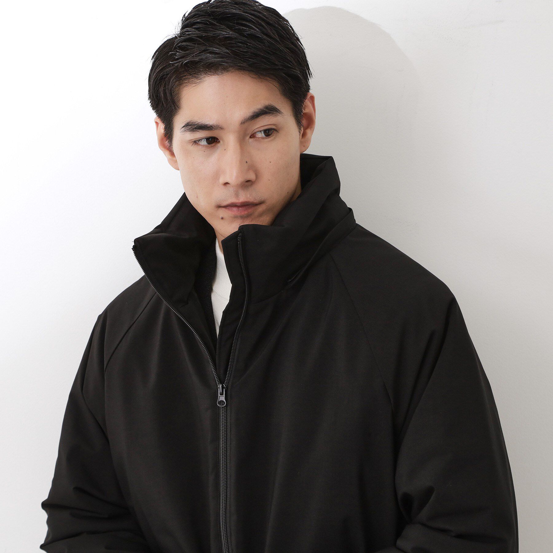 THE SHOP TK「【軽くて、暖かい】SORONA／ソロナ 中綿ブルゾン 防風/軽量/洗濯機OK/フード脱着可」|ブルゾン・スタジャン|