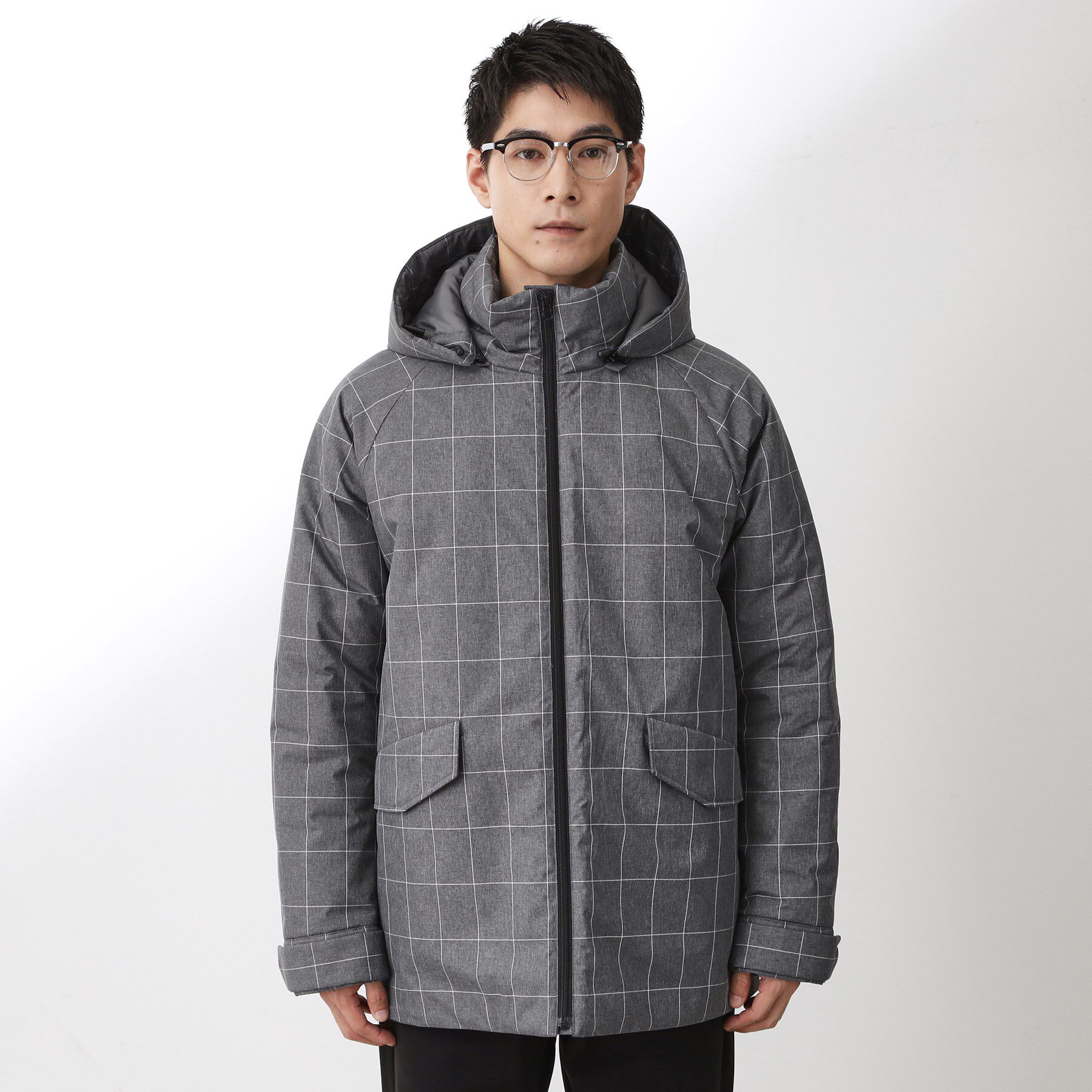 THE SHOP TK「【軽くて、暖かい】SORONA／ソロナ 中綿ブルゾン 防風/軽量/洗濯機OK/フード脱着可」|ブルゾン・スタジャン|