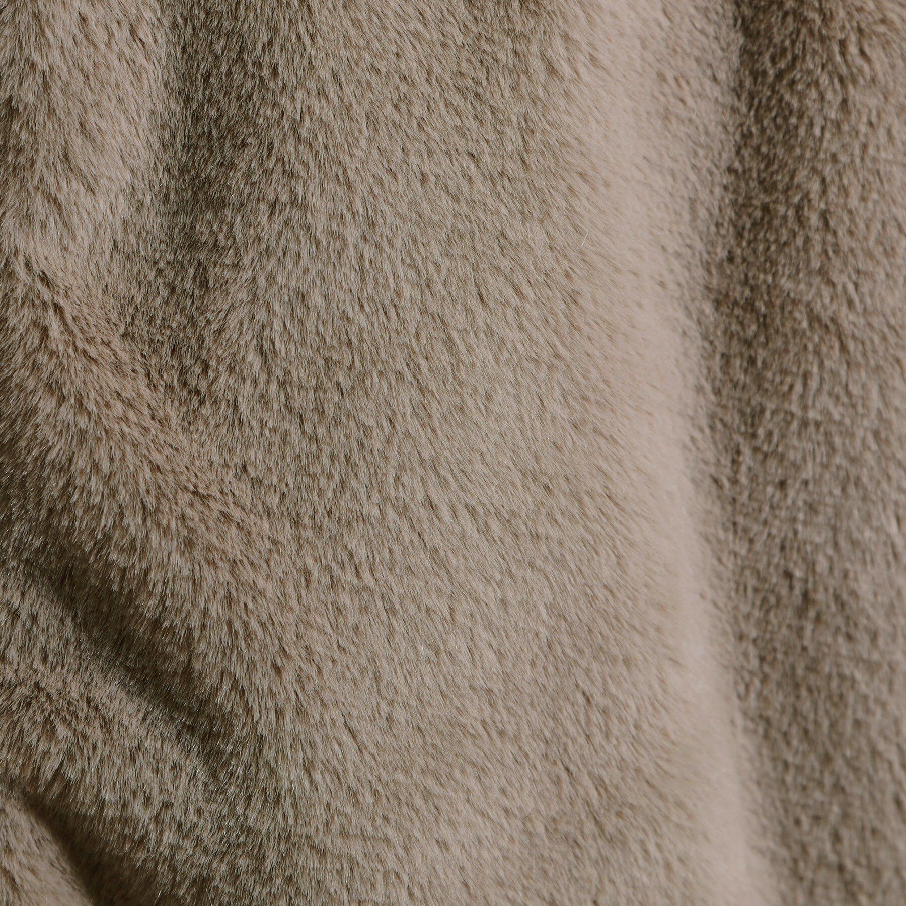 THE SHOP TK「フードフェイクファーブルゾン」|ブルゾン・スタジャン|