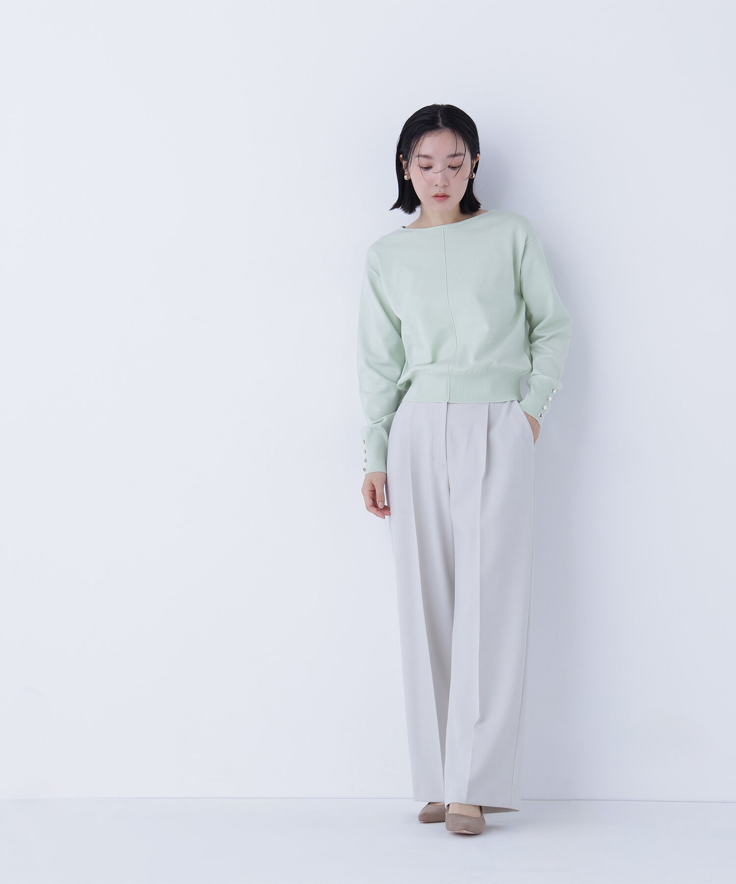  「ダブルブレスト  SETUP パンツ」|その他|