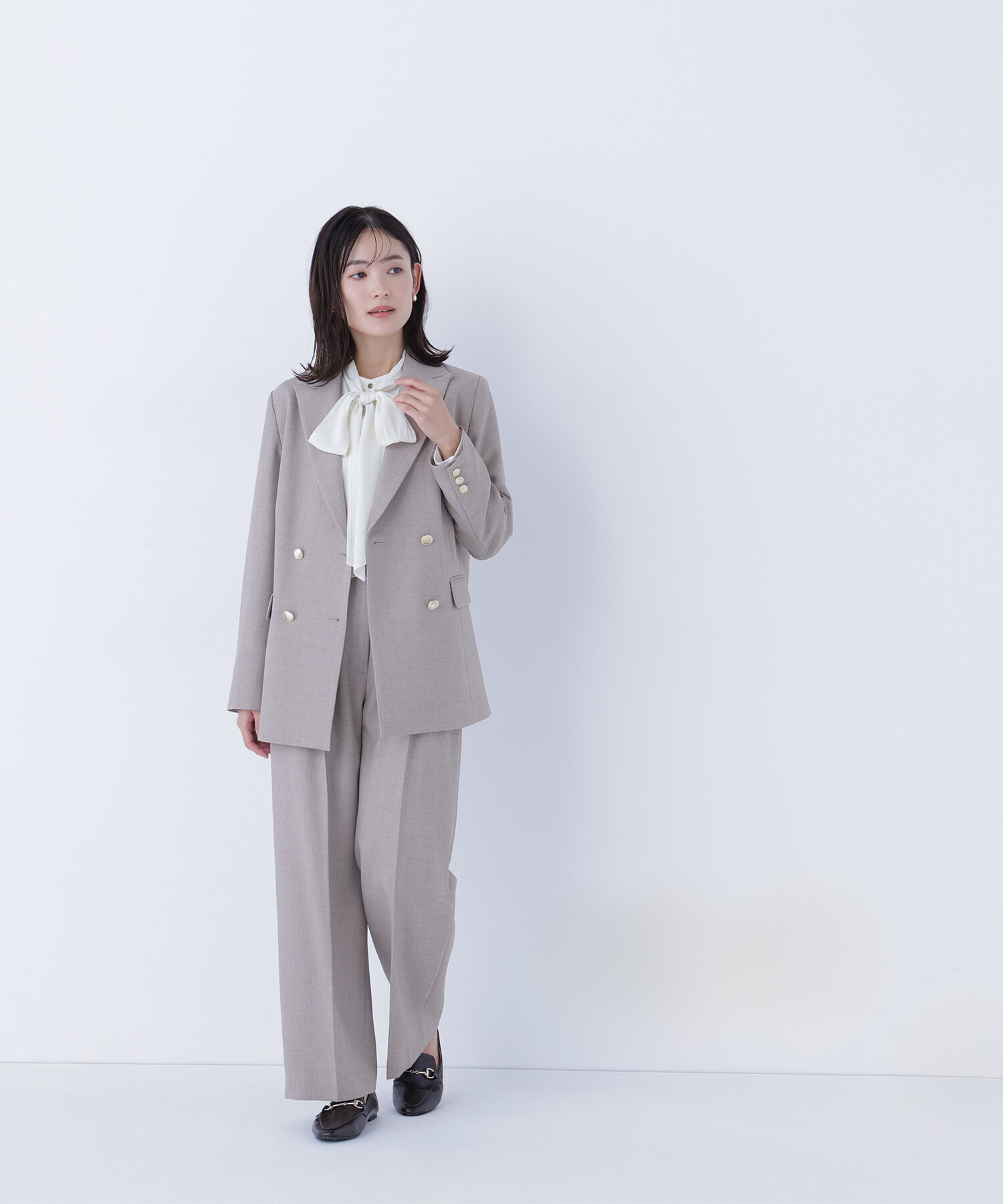  「ダブルブレスト  SETUP パンツ」|その他|