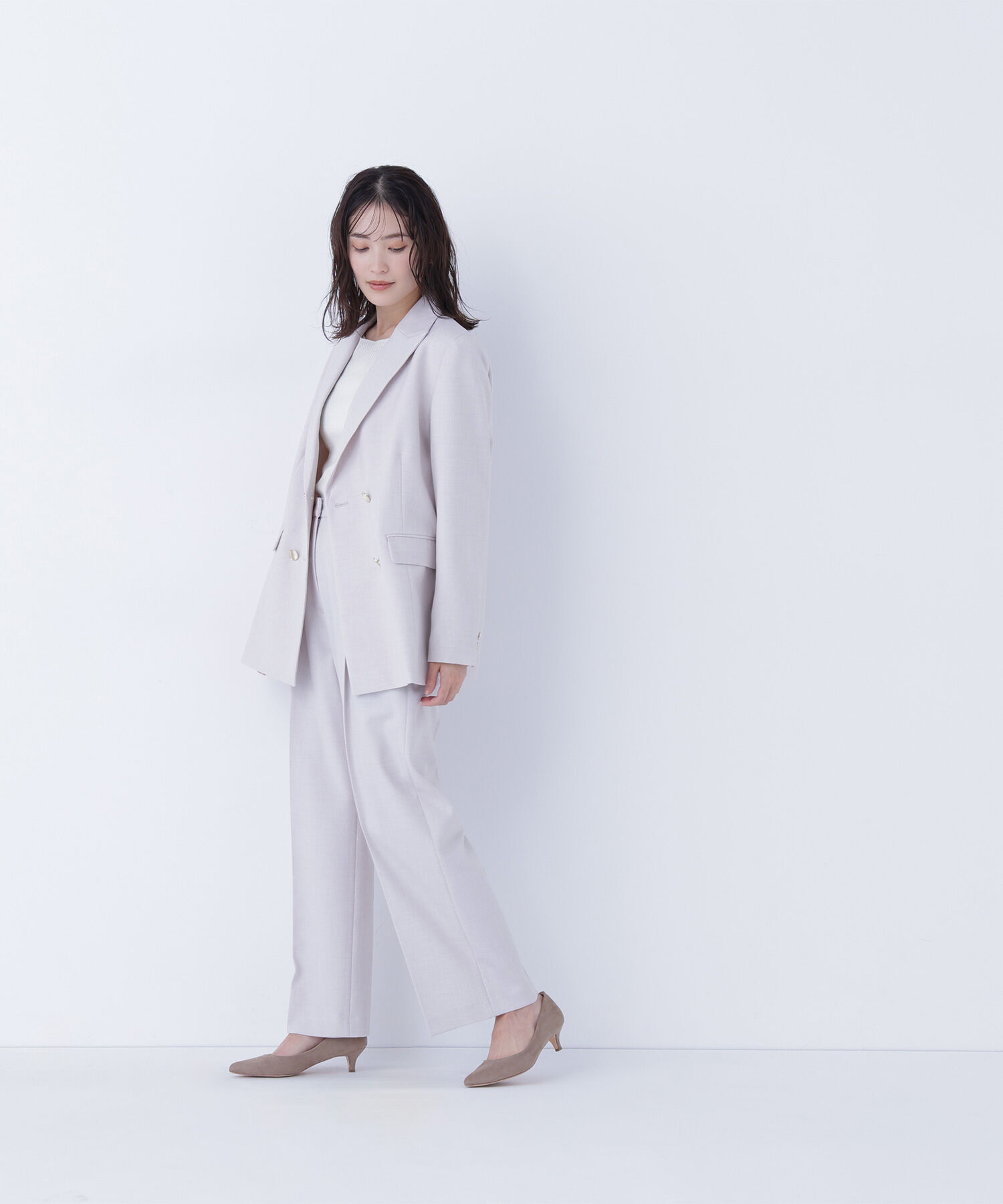  「ダブルブレスト  SETUP パンツ」|その他|