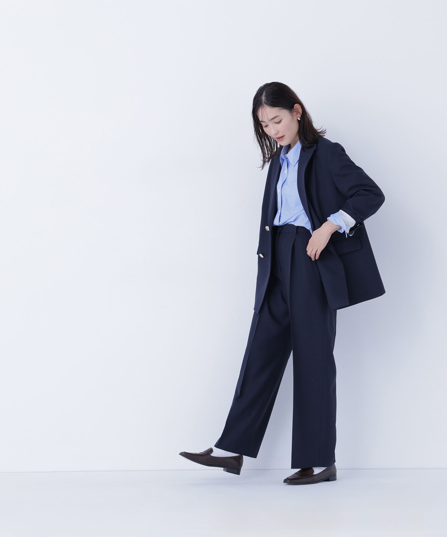  「ダブルブレスト  SETUP パンツ」|その他|