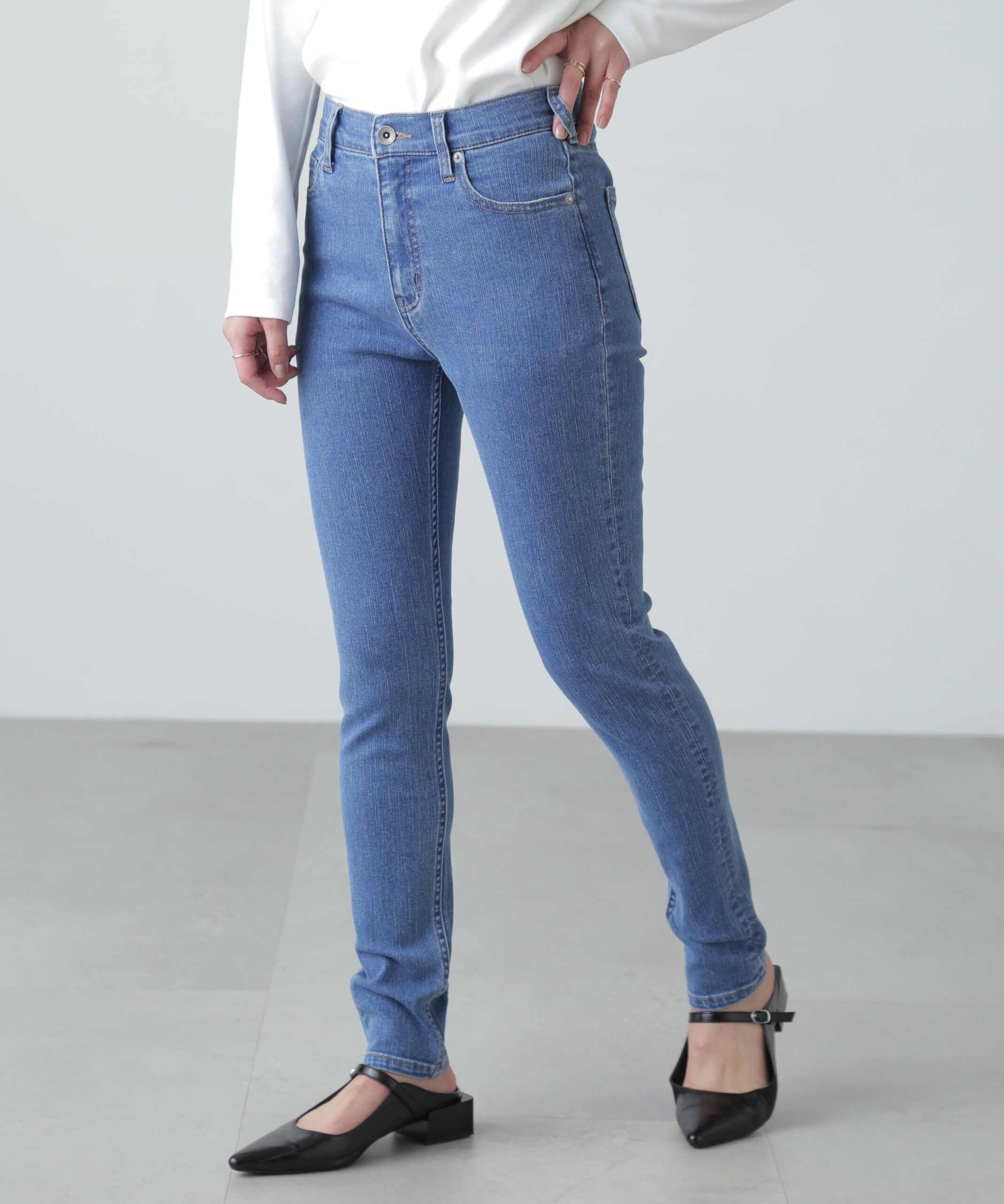  「ベーシックスキニーデニムパンツ」|その他|