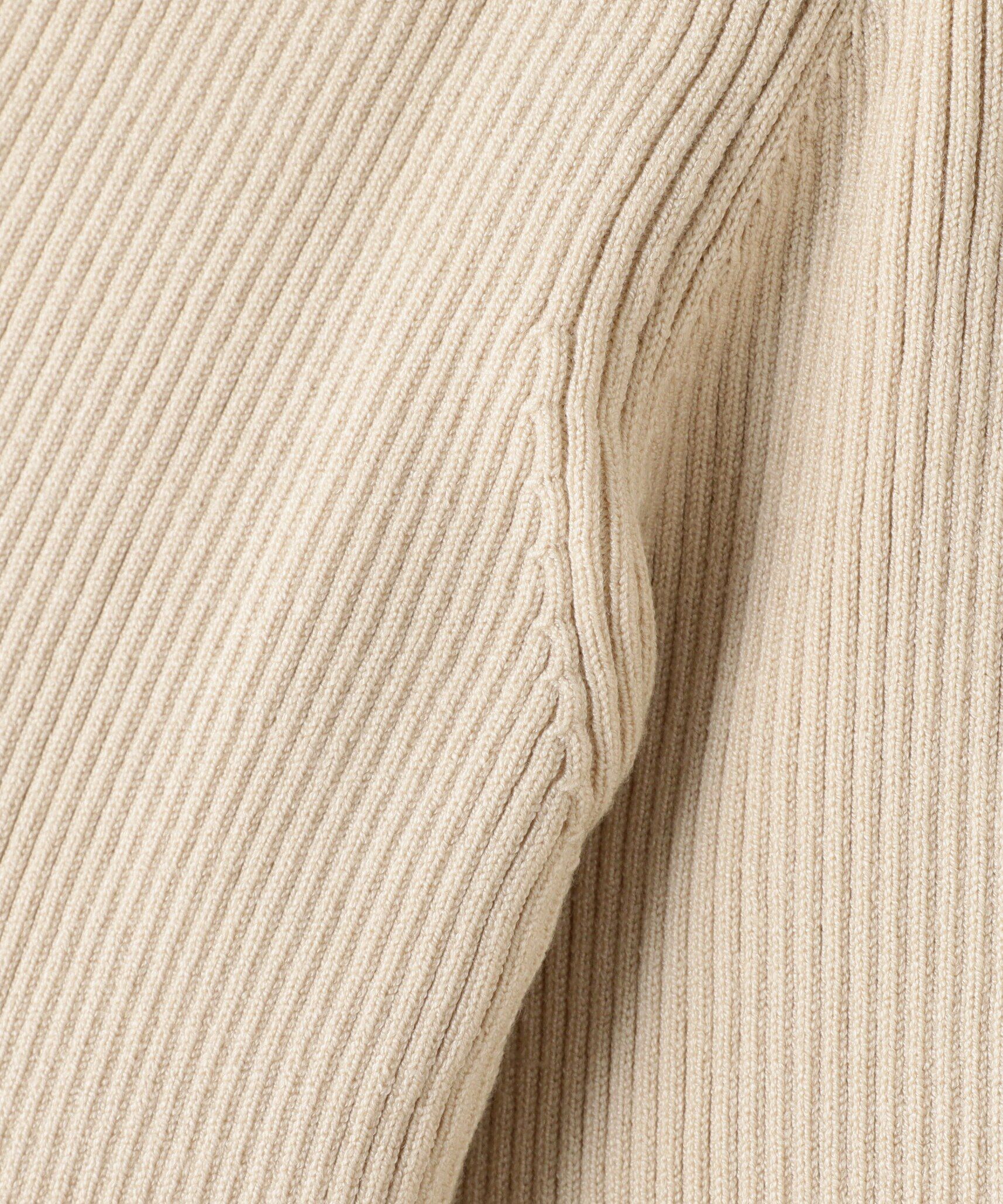  「前後2way布帛ドッキングリブニットワンピース」|ワンピース|