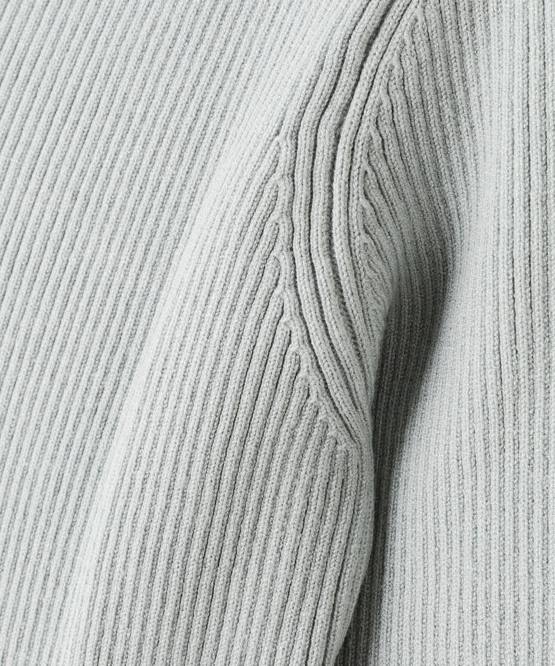  「前後2way布帛ドッキングリブニットワンピース」|ワンピース|