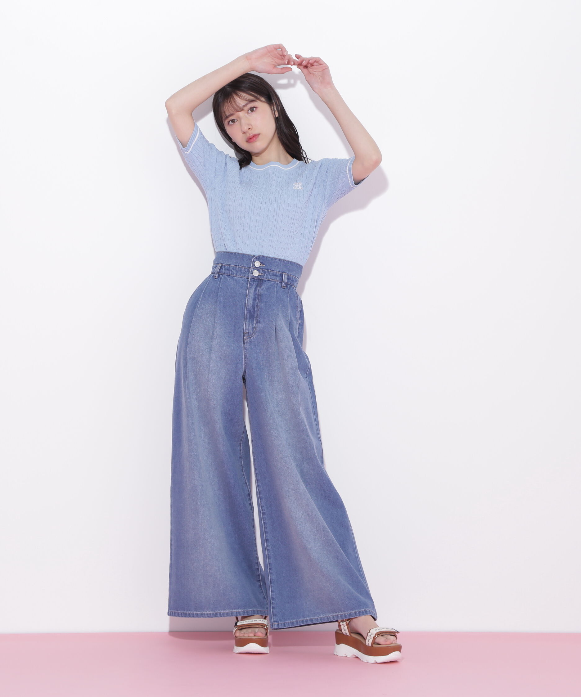  「ランダムケーブルニット」|ニット・セーター|