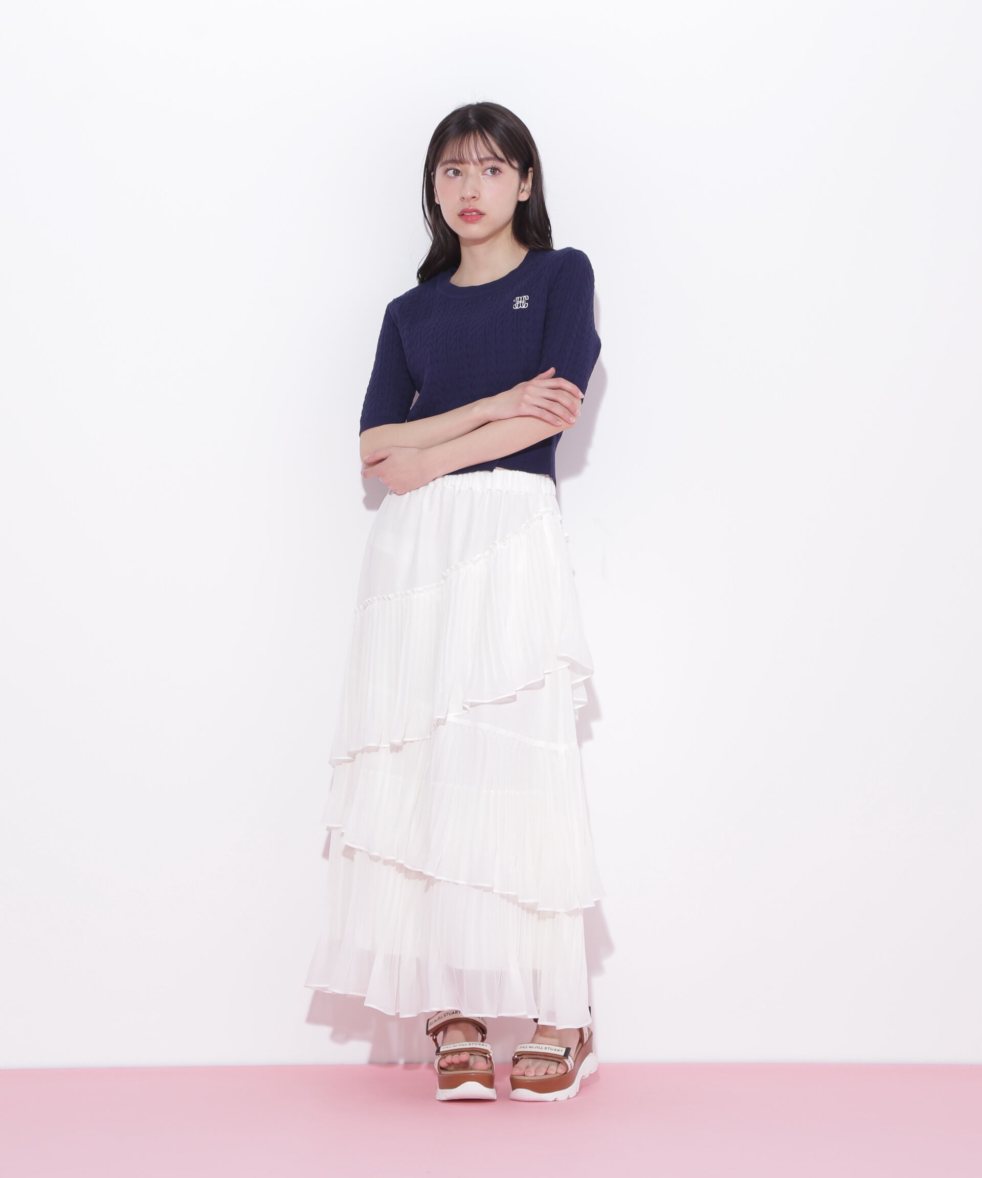  「ランダムケーブルニット」|ニット・セーター|