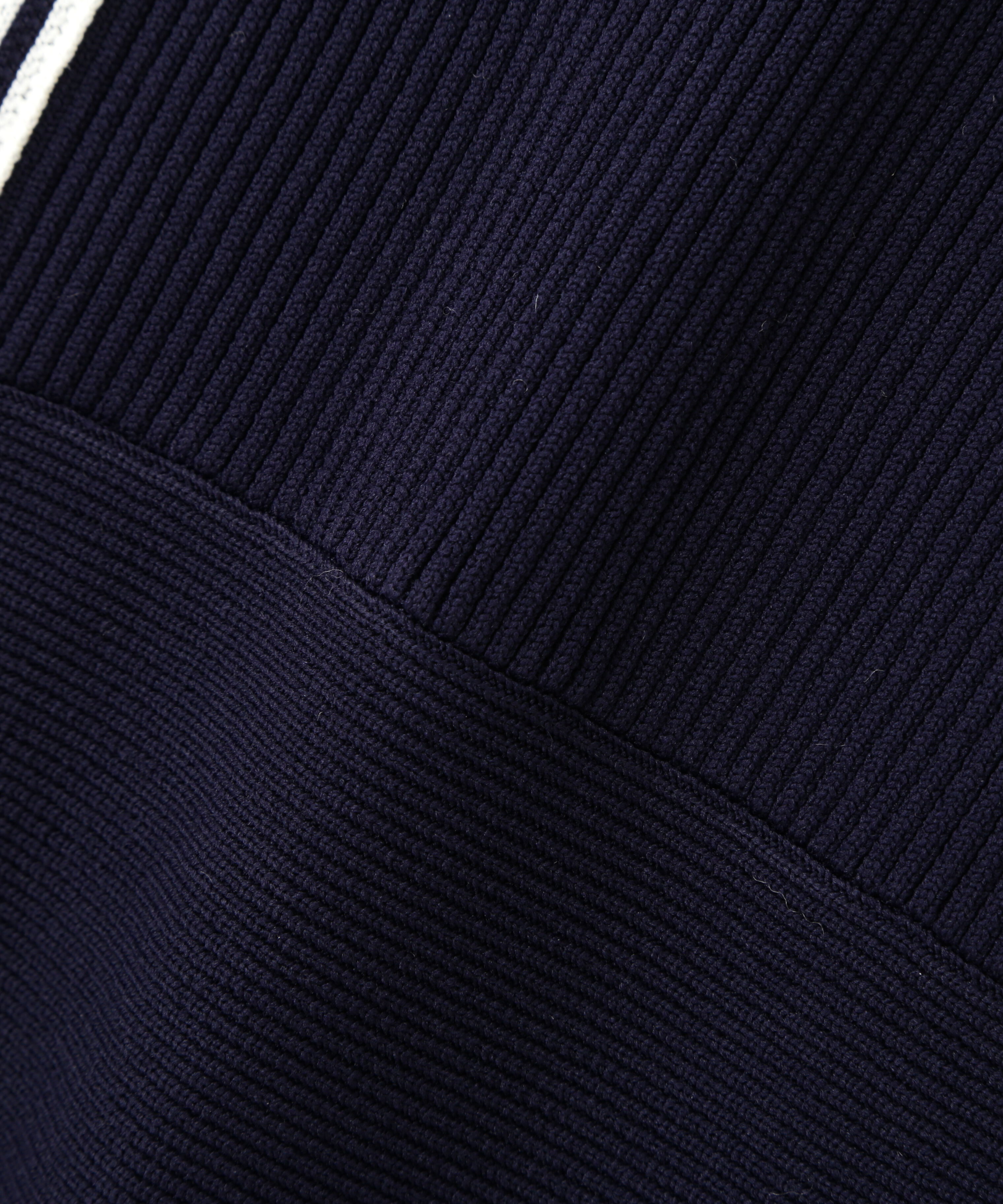  「Vネック配色ラインフレアワンピース」|ワンピース|