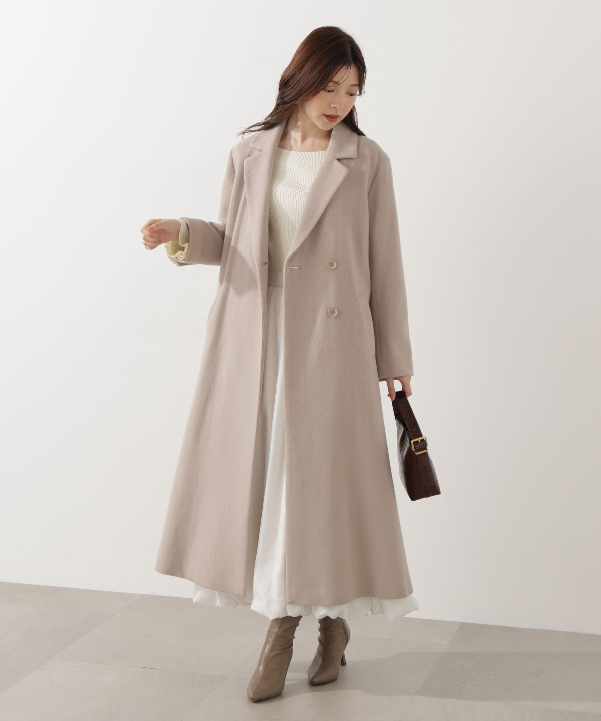 PROPORTION BODY DRESSING「ベルテッドレディーコート 25AW」|その他|