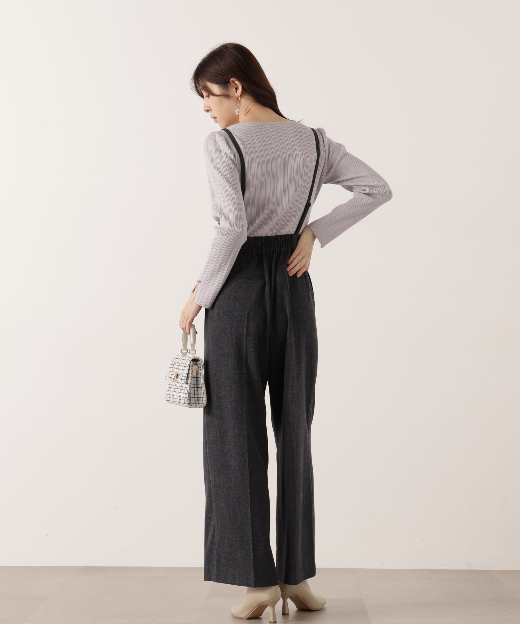 PROPORTION BODY DRESSING「フロント釦2wayワイドパンツ 25AW」|その他|