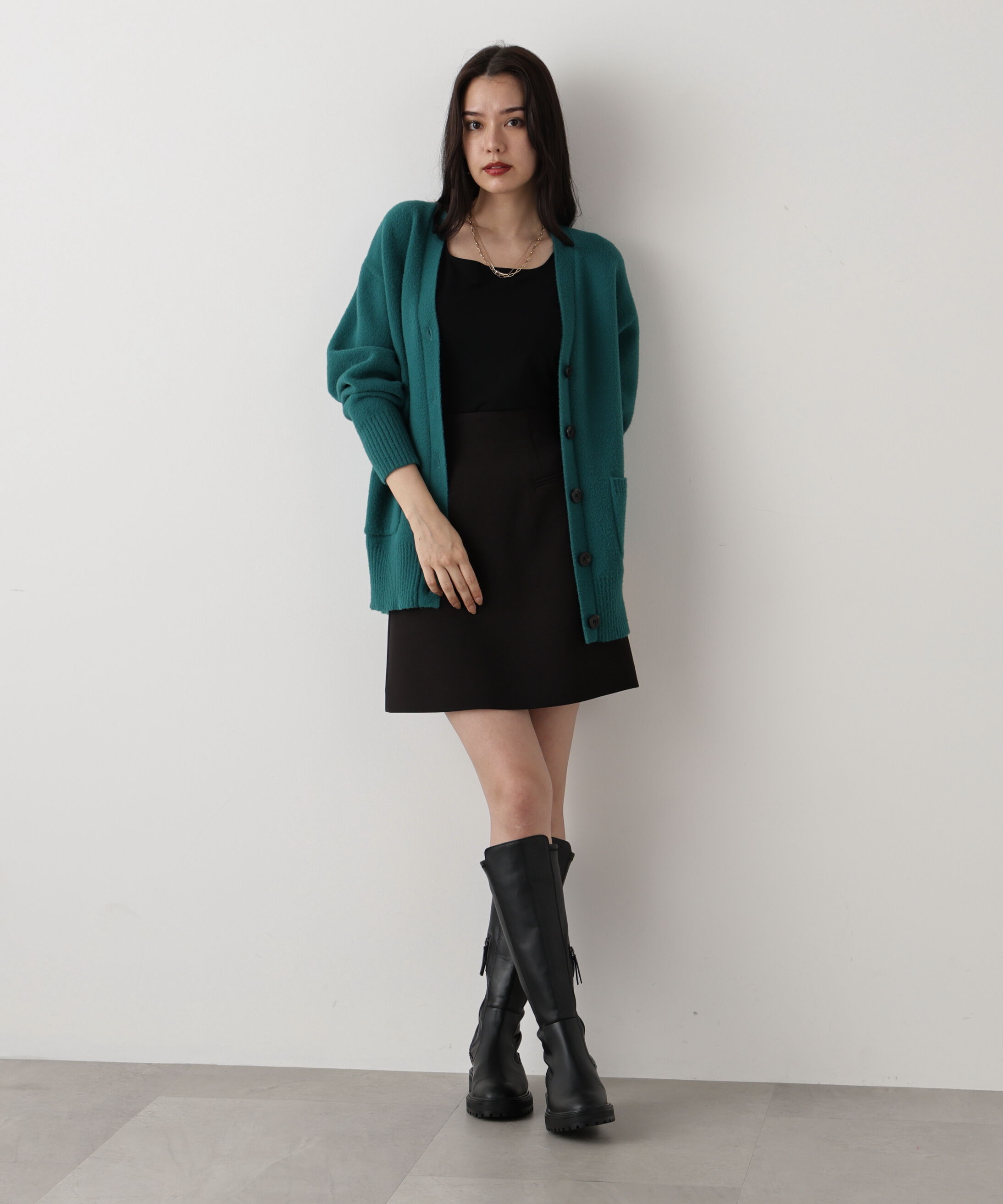  「◆［WEB限定色 ピンク］フェザーヤーンオーバーカーディガン」|その他|