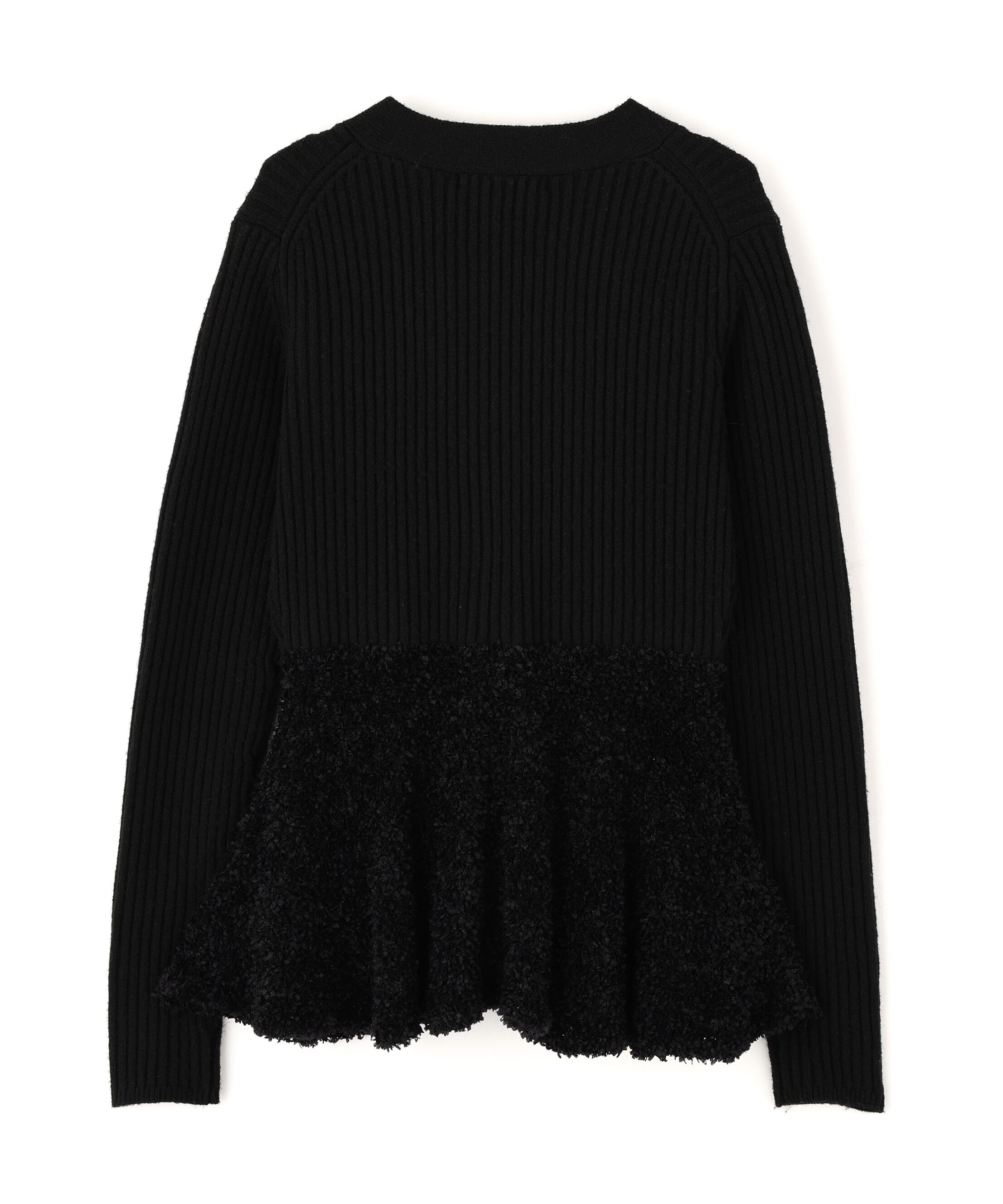  「◆ツイードコンビペプラムカーディガン」|その他|