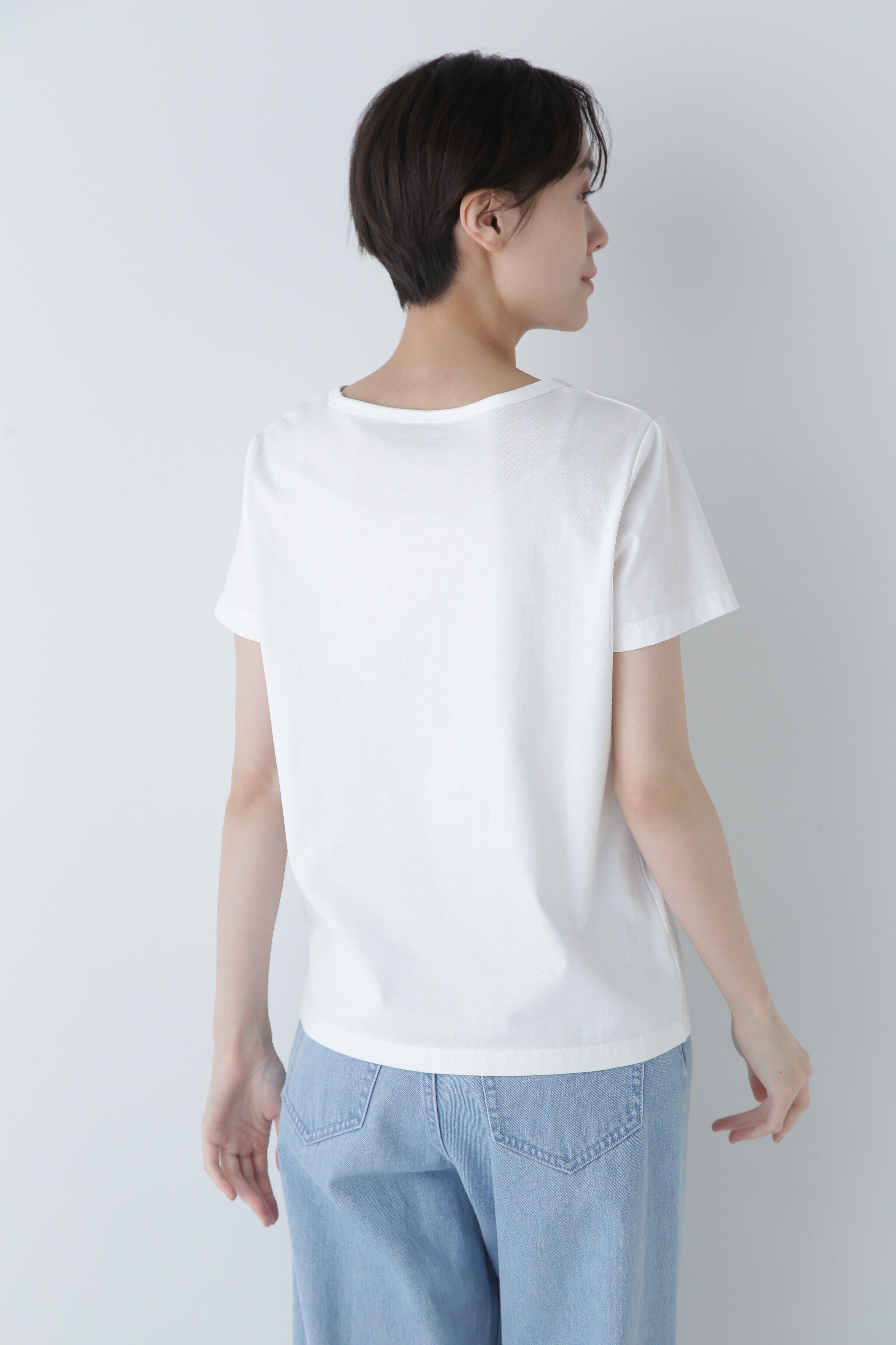  「◆オーガニック綿天竺半袖Ｔシャツ」|Tシャツ・カットソー|