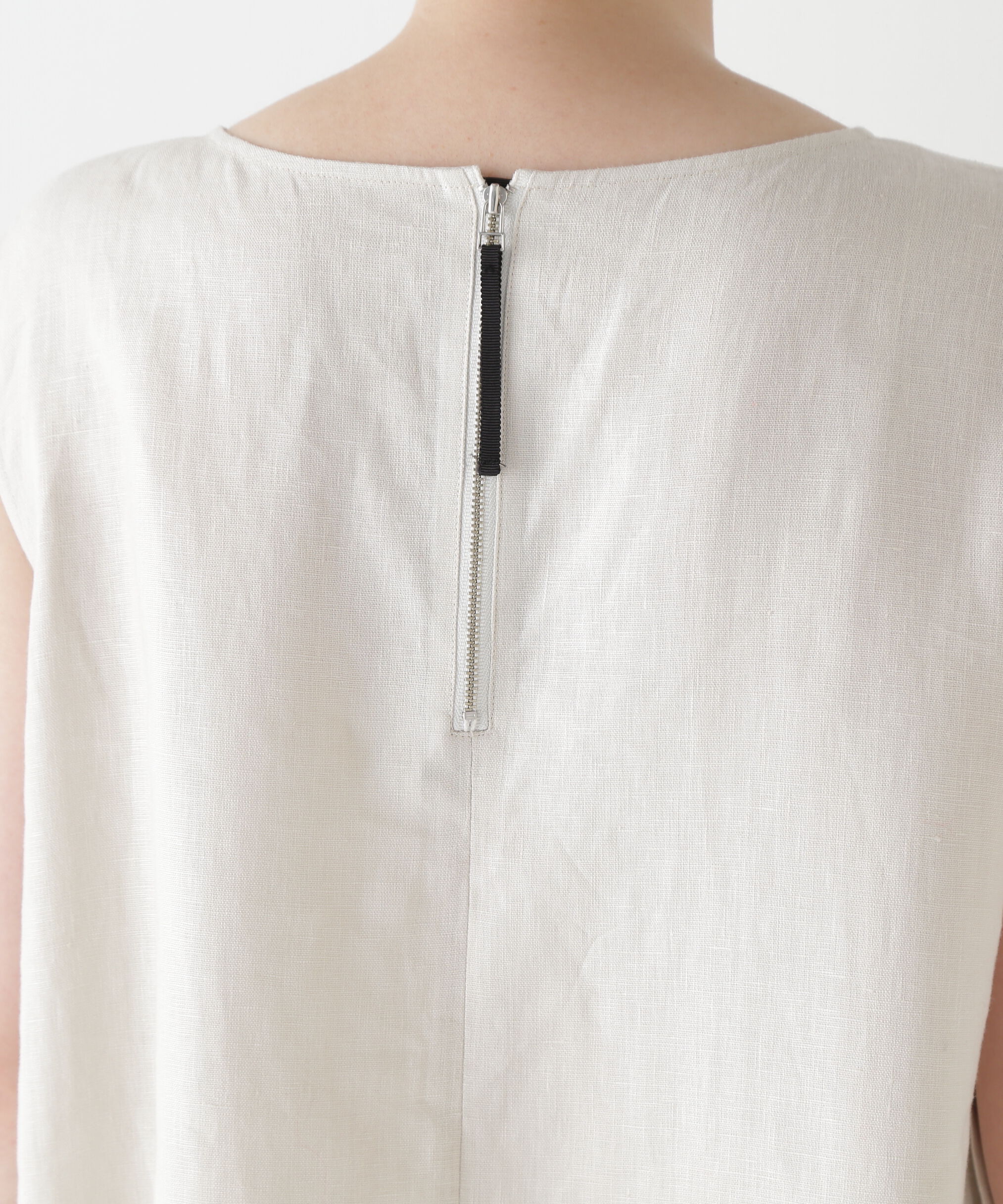  「◆リネンボートネックロングワンピース」|ワンピース|