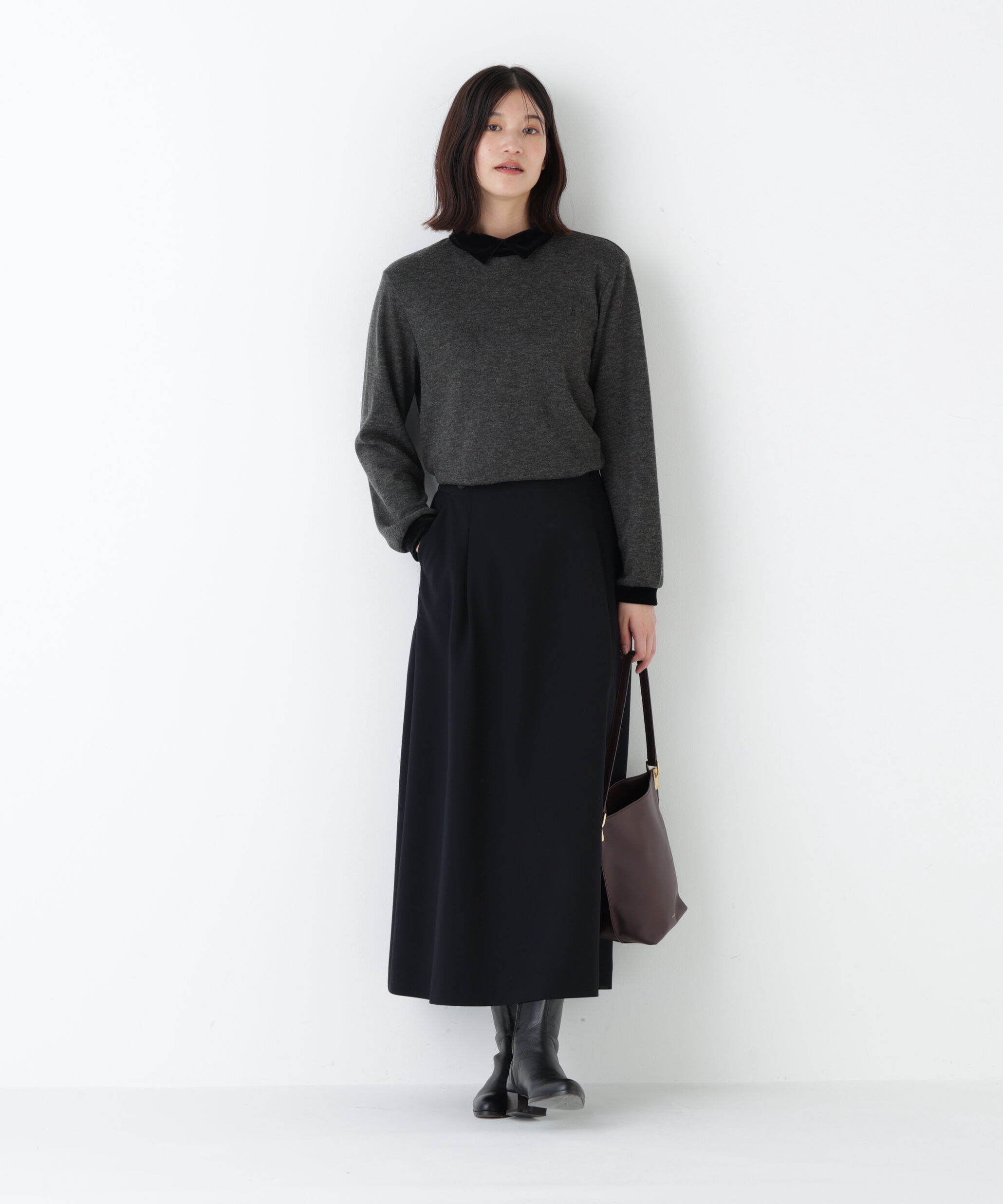  「◆ベロアドッキングプルオーバー」|Tシャツ・カットソー|