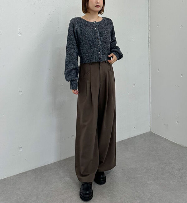 archives「プードルフェザーニットカーディガン」|カーディガン|