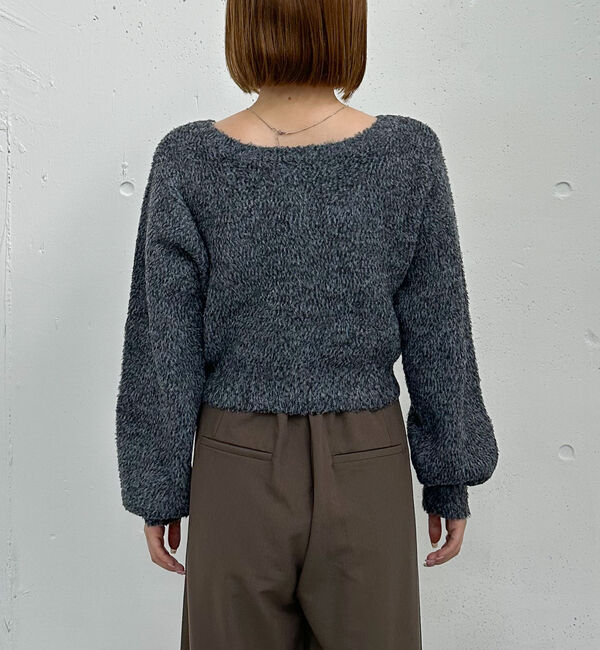 archives「プードルフェザーニットカーディガン」|カーディガン|