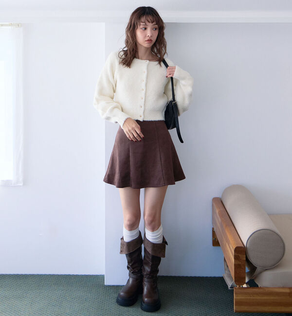 archives「プードルフェザーニットカーディガン」|カーディガン|