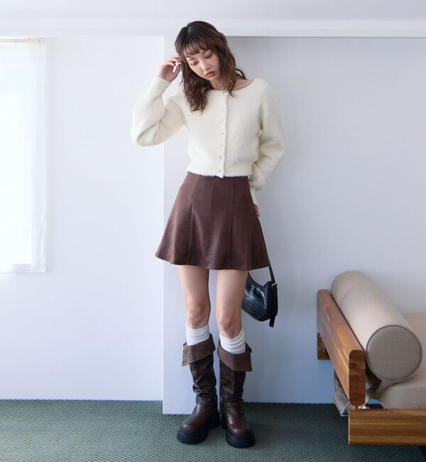 archives「プードルフェザーニットカーディガン」|カーディガン|