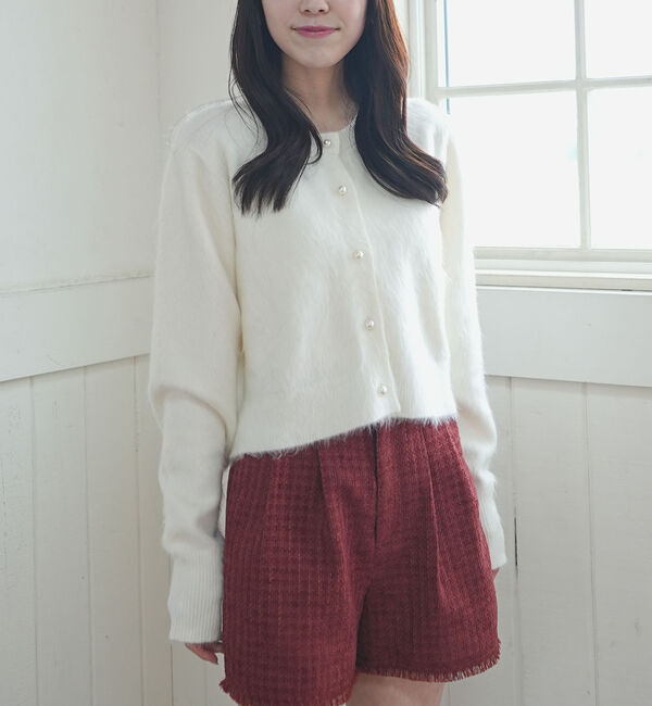 archives「パールシャギーニットカーディガン」|カーディガン|