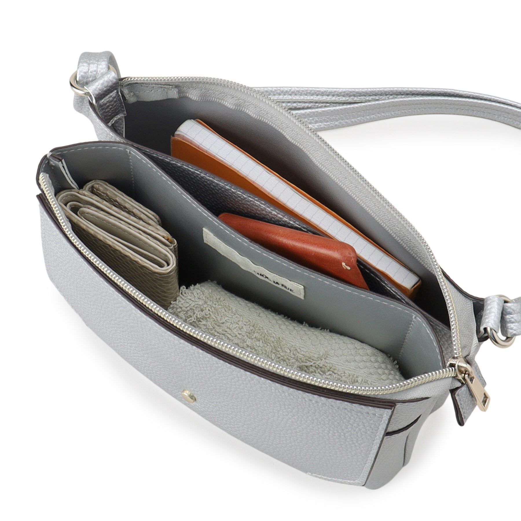 SHOO･LA･RUE「【軽量】ふわっと軽いフラップショルダーバッグ」|ショルダー・メッセンジャー|