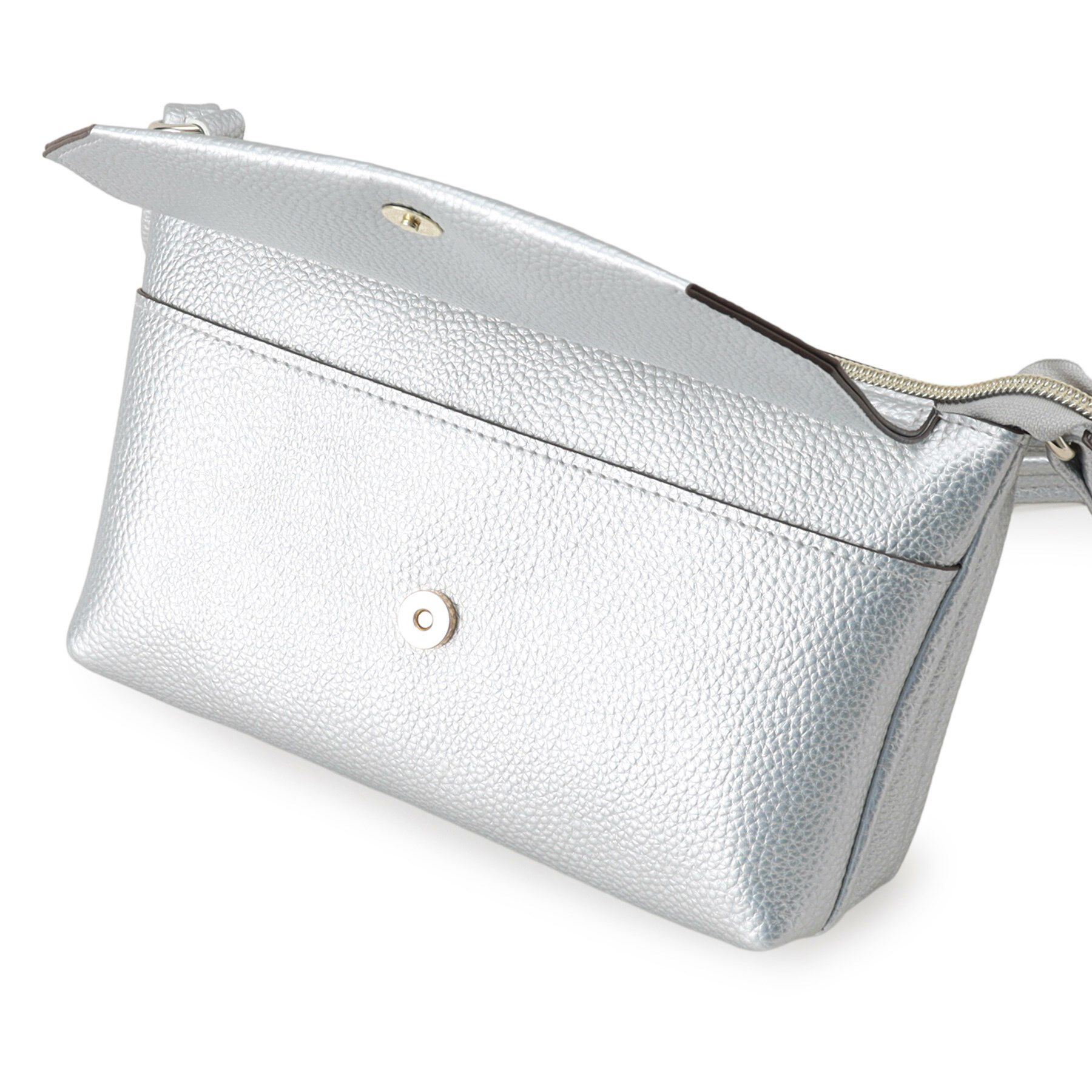 SHOO･LA･RUE「【軽量】ふわっと軽いフラップショルダーバッグ」|ショルダー・メッセンジャー|