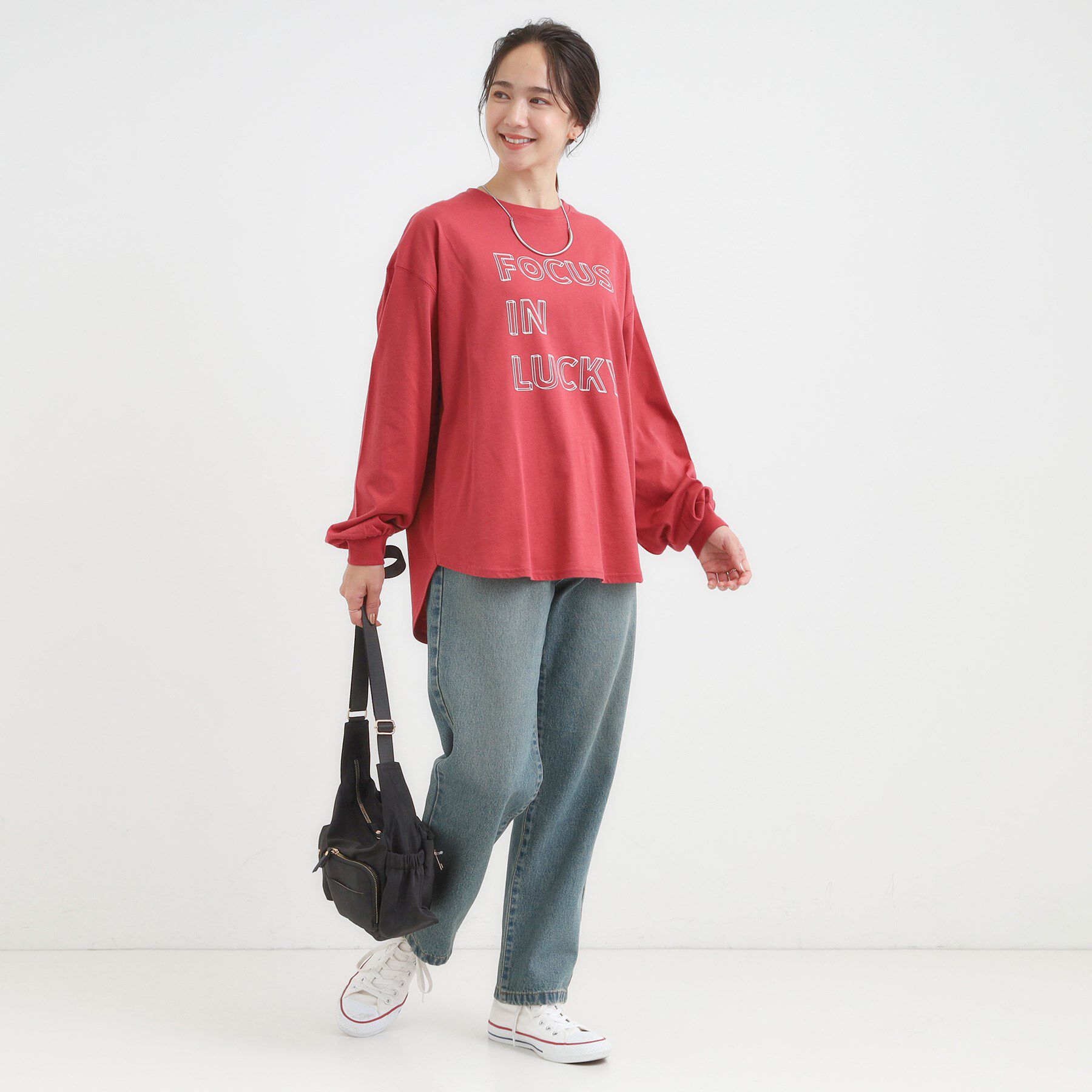 SHOO･LA･RUE「グラフィックアソート BIGロンT」|Tシャツ・カットソー|