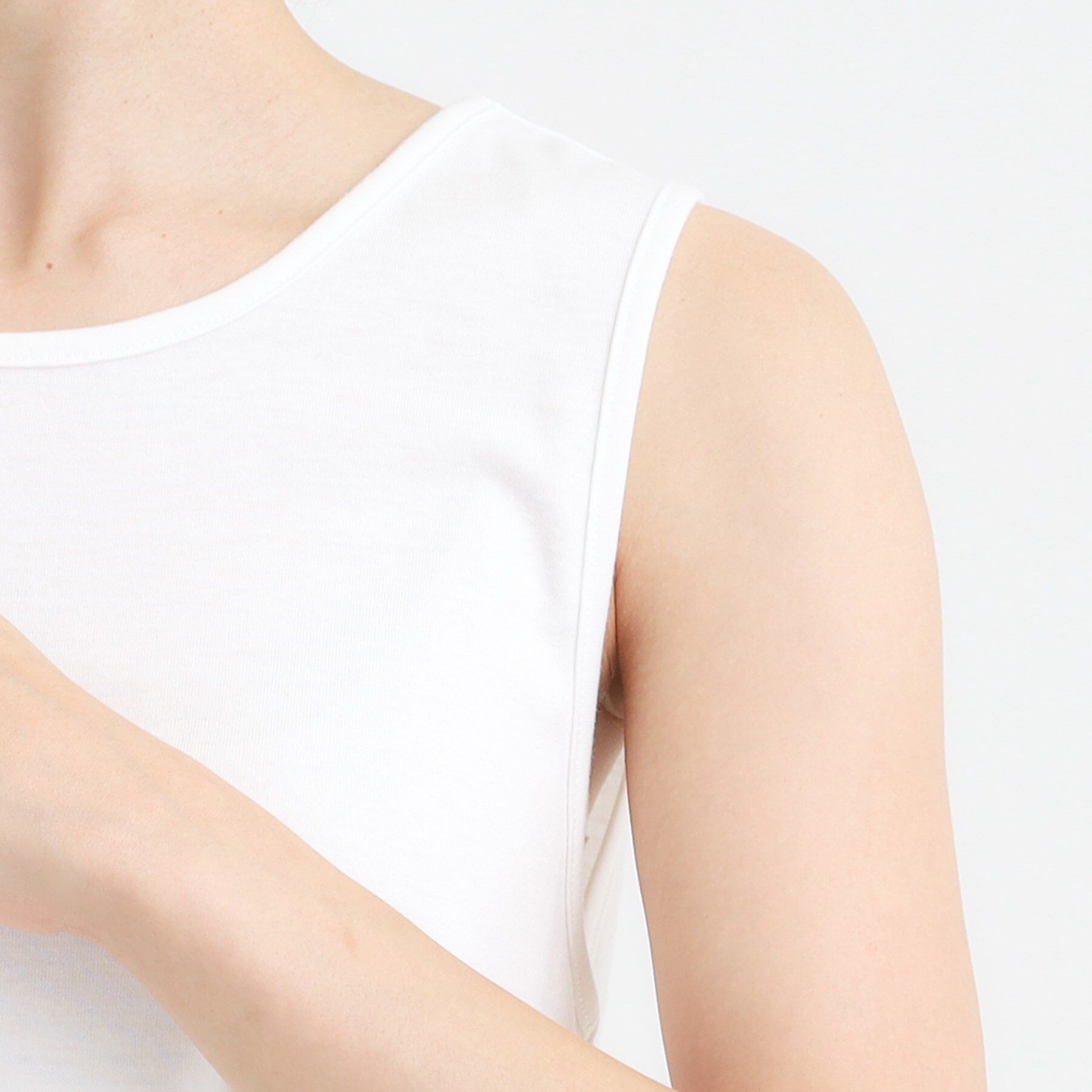 SHOO･LA･RUE「【2点セット】ハーフスリーブミニ裏毛プルオーバー＆レースタンクトップSET」|その他|