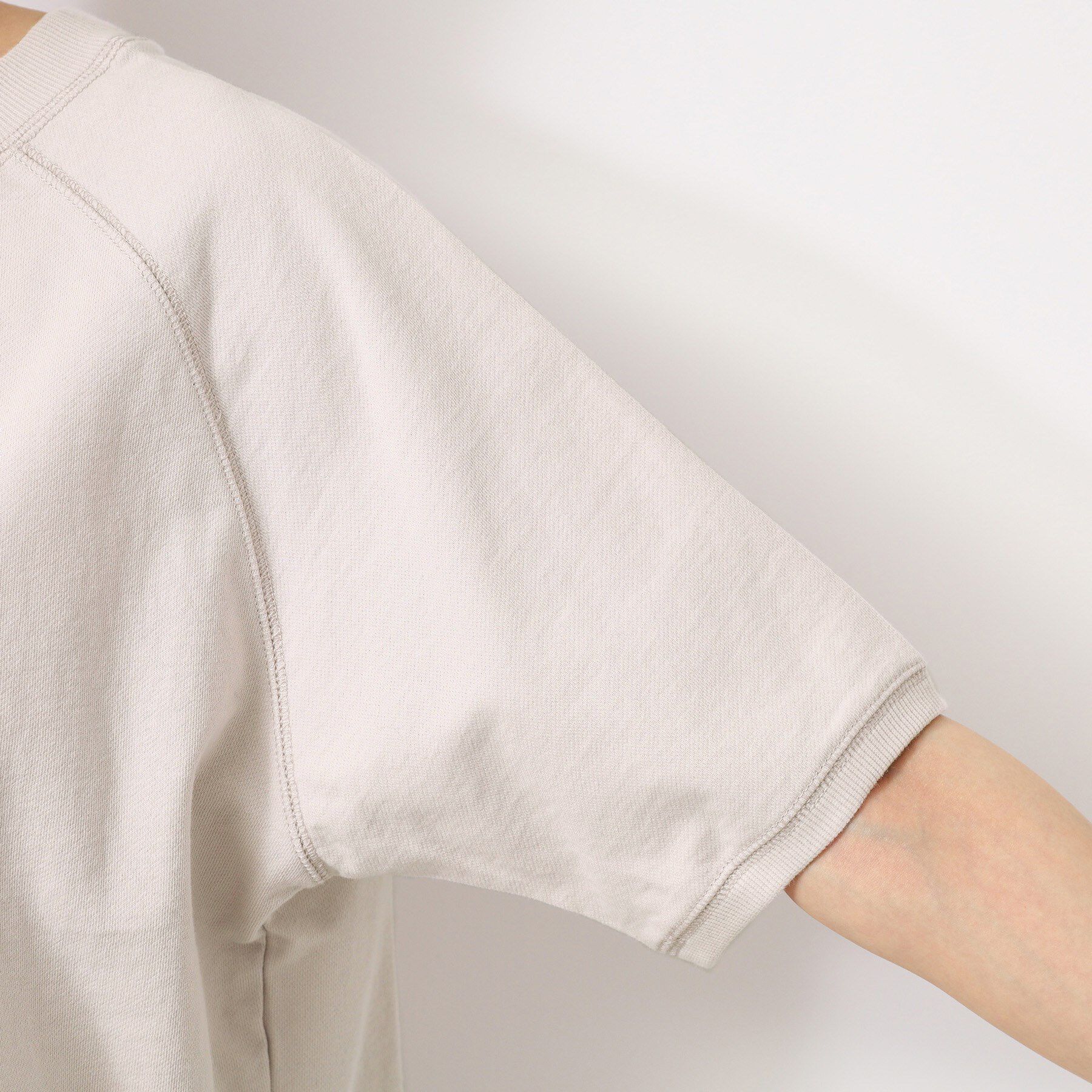 Dessin「【洗える】クロップド丈ポイントロゴ入りカットソー（S～L）」|Tシャツ・カットソー|