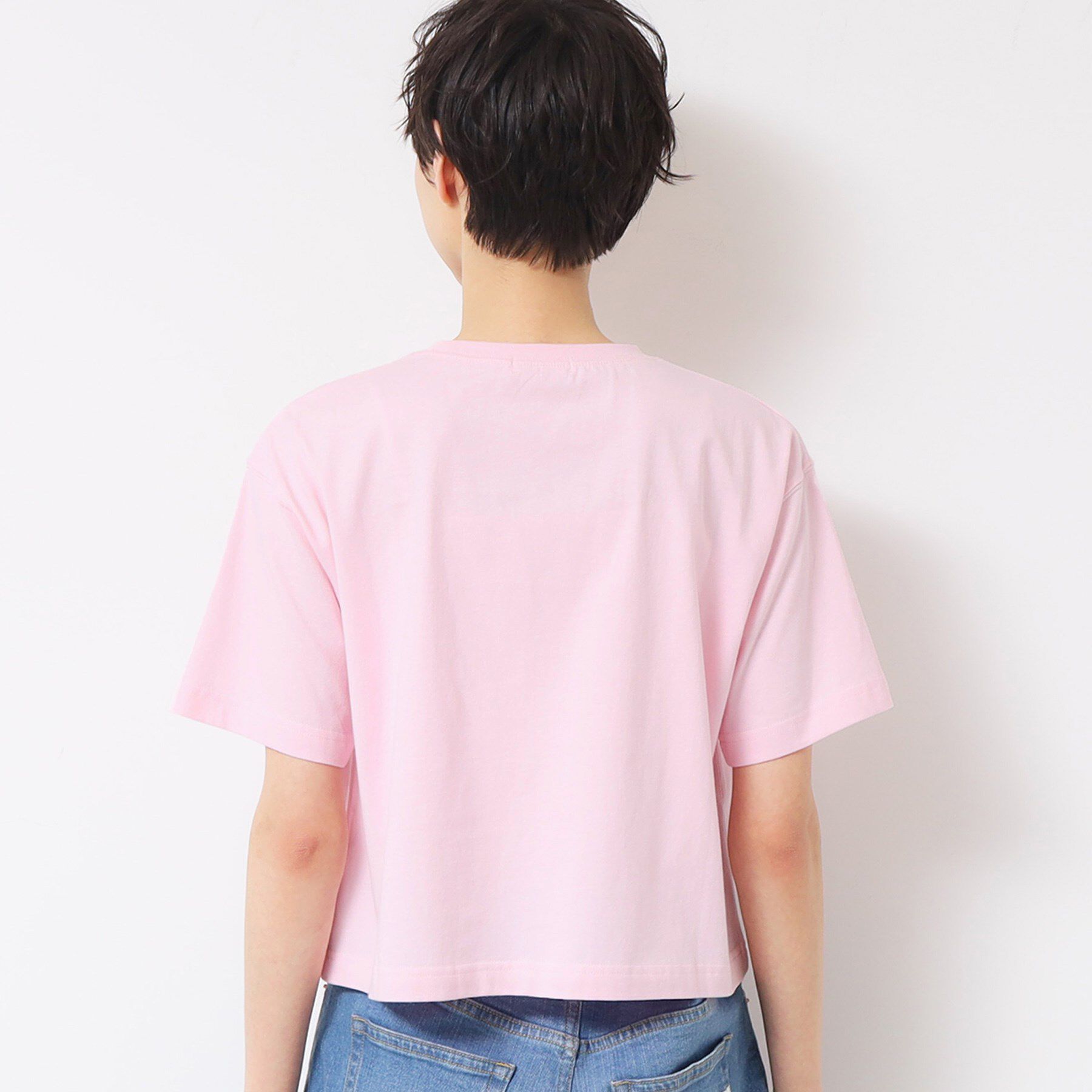 Dessin「【洗える】スパンコールロゴTシャツ（XS～L）」|Tシャツ・カットソー|