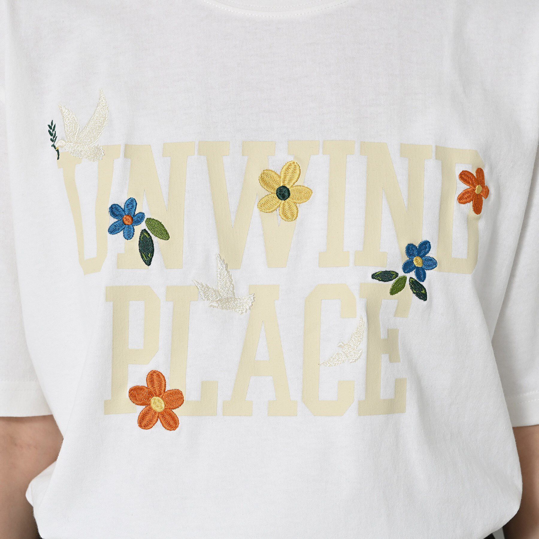 Dessin「ロゴ刺繍Tシャツ」|Tシャツ・カットソー|