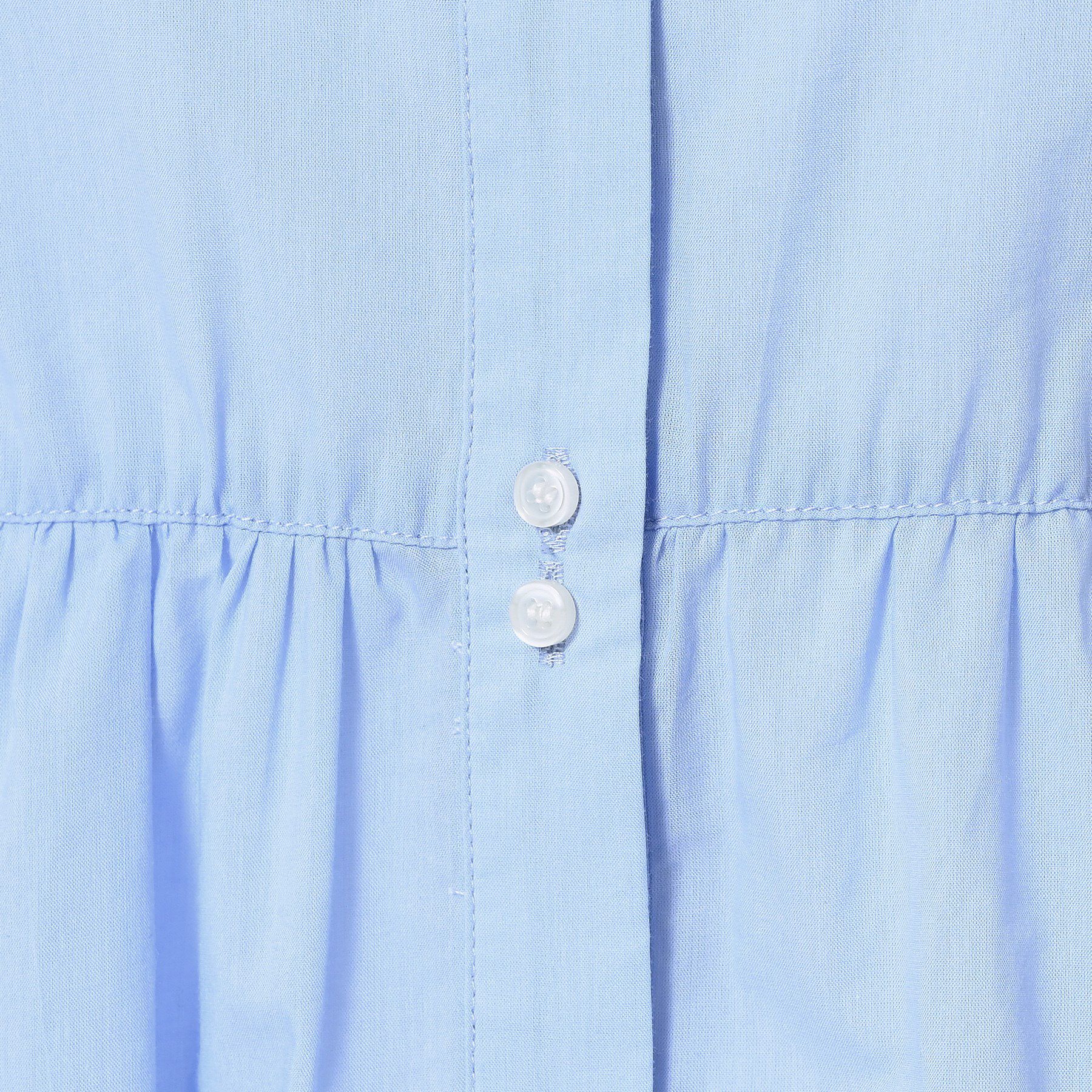 Dessin「【洗える／体型カバー】バンドカラーペプラムブラウス」|シャツ・ブラウス|