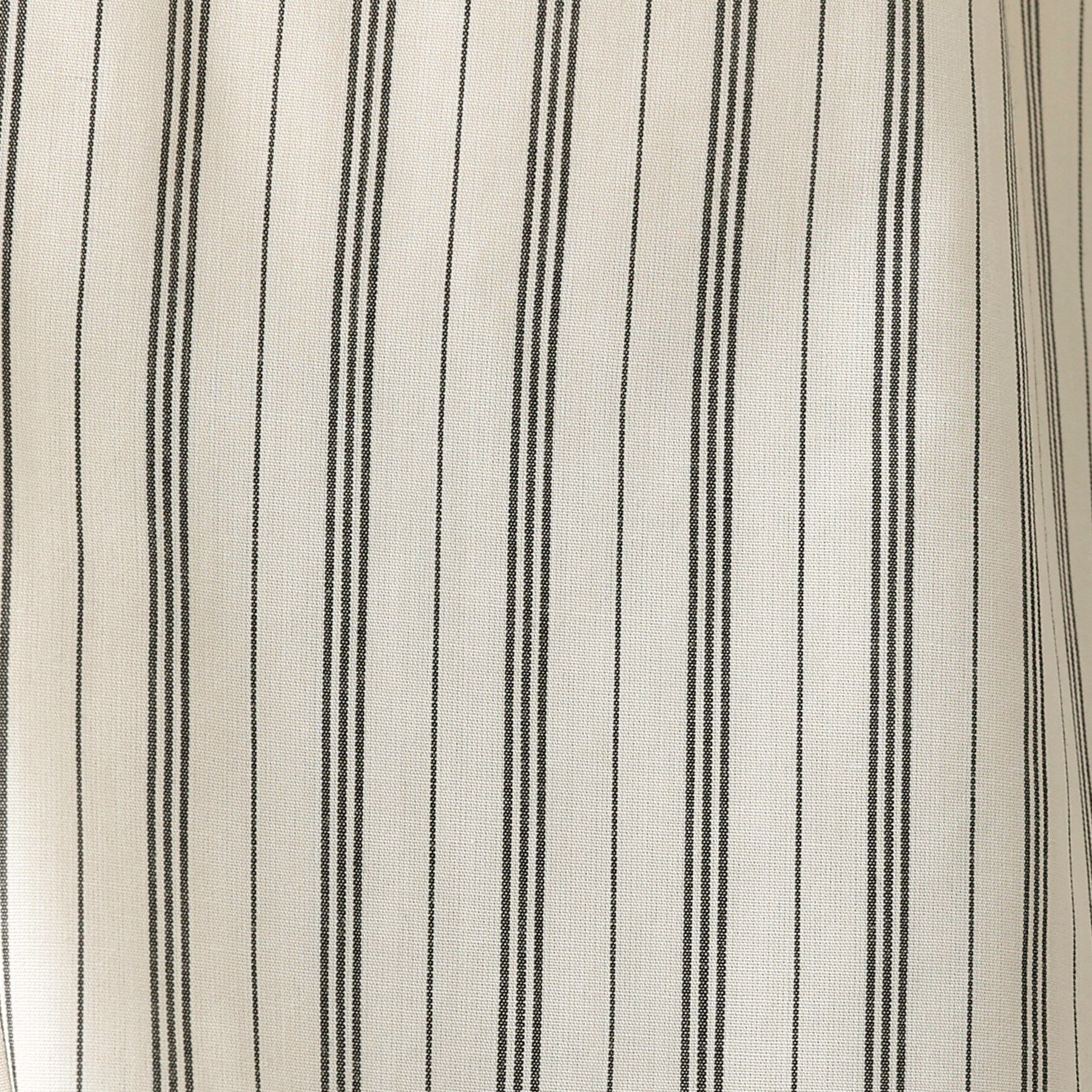 Dessin「【洗える】ストライプカフス袖ブラウス」|シャツ・ブラウス|