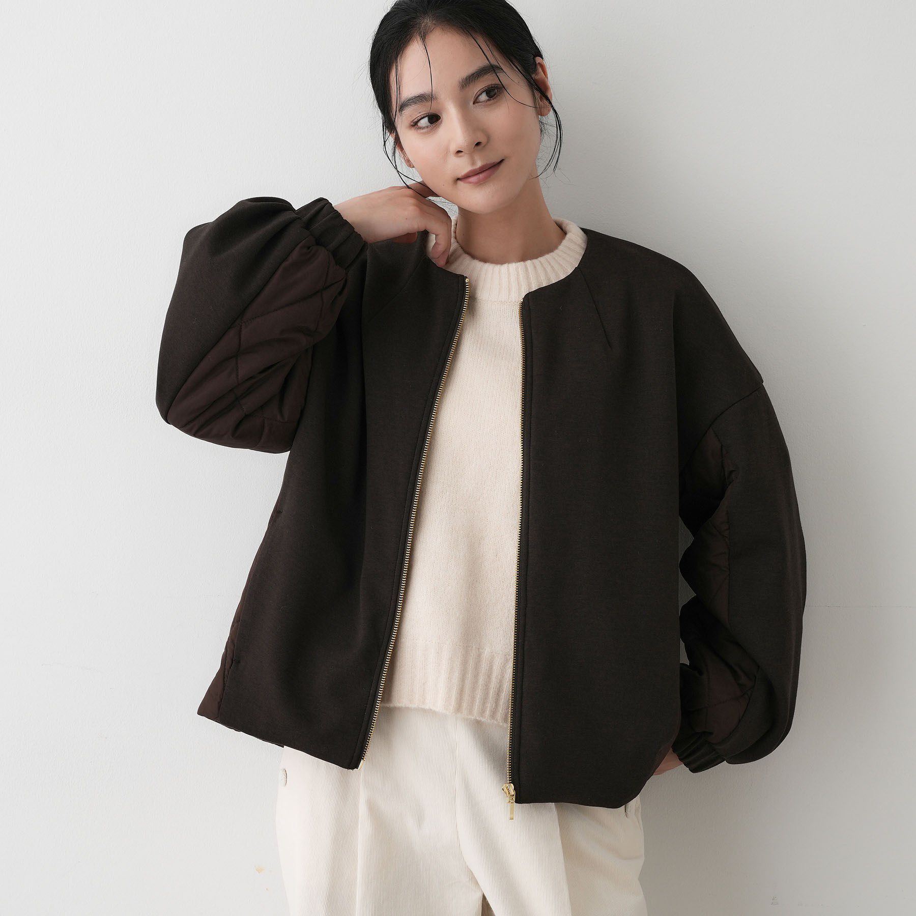 Dessin「ダンボールジップブルゾン」|ブルゾン・スタジャン|