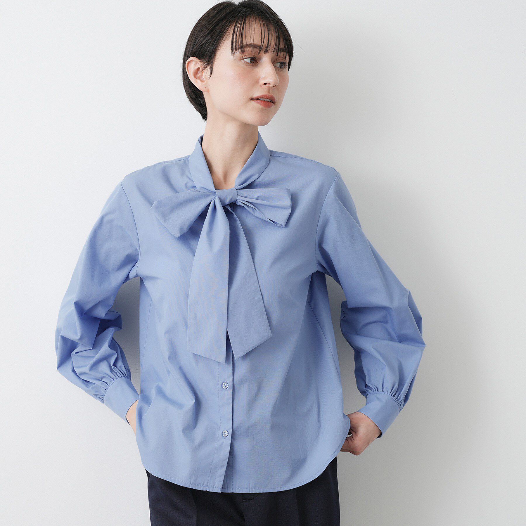 Dessin「【入卒/セレモニー】ボウタイリボンブラウス」|シャツ・ブラウス|