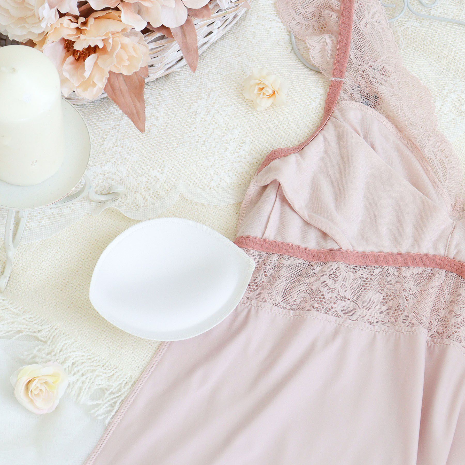 Risa Magli「エルマ カップ付マキシワンピース」|インナー|