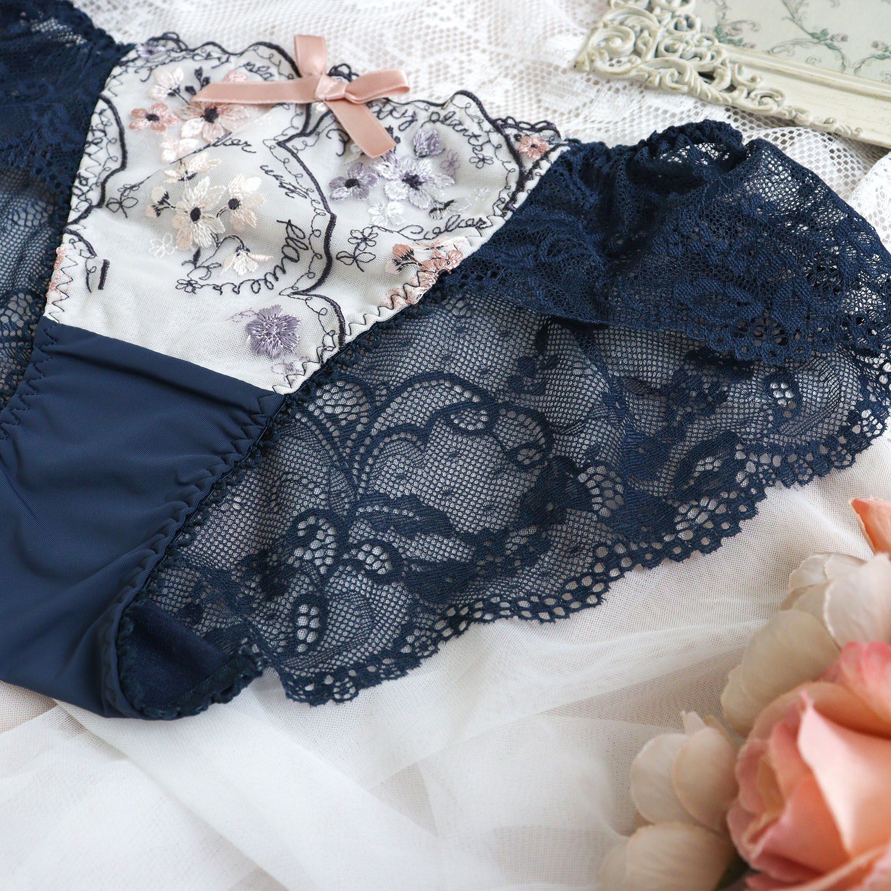 Risa Magli「フェリーチェ レースショーツ」|インナー|