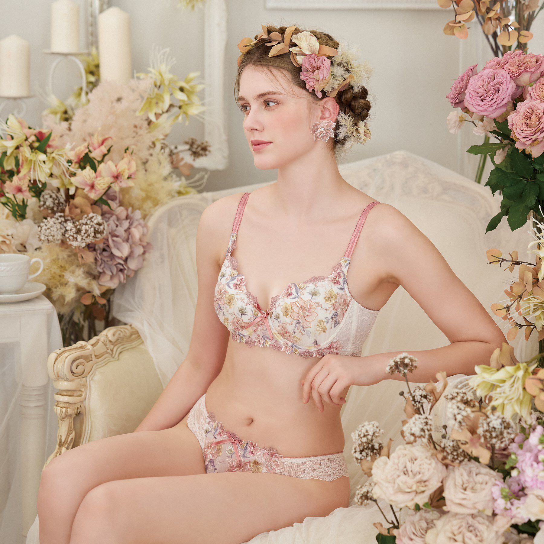 Risa Magli「ジェシー ブラジャー （B-C） ＜D Make Type＞」|インナー|