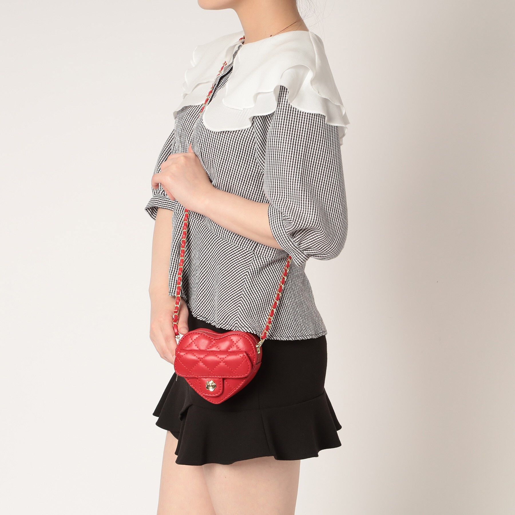 Ober Tashe「ハート型ショルダーバッグ」|ショルダー・メッセンジャー|